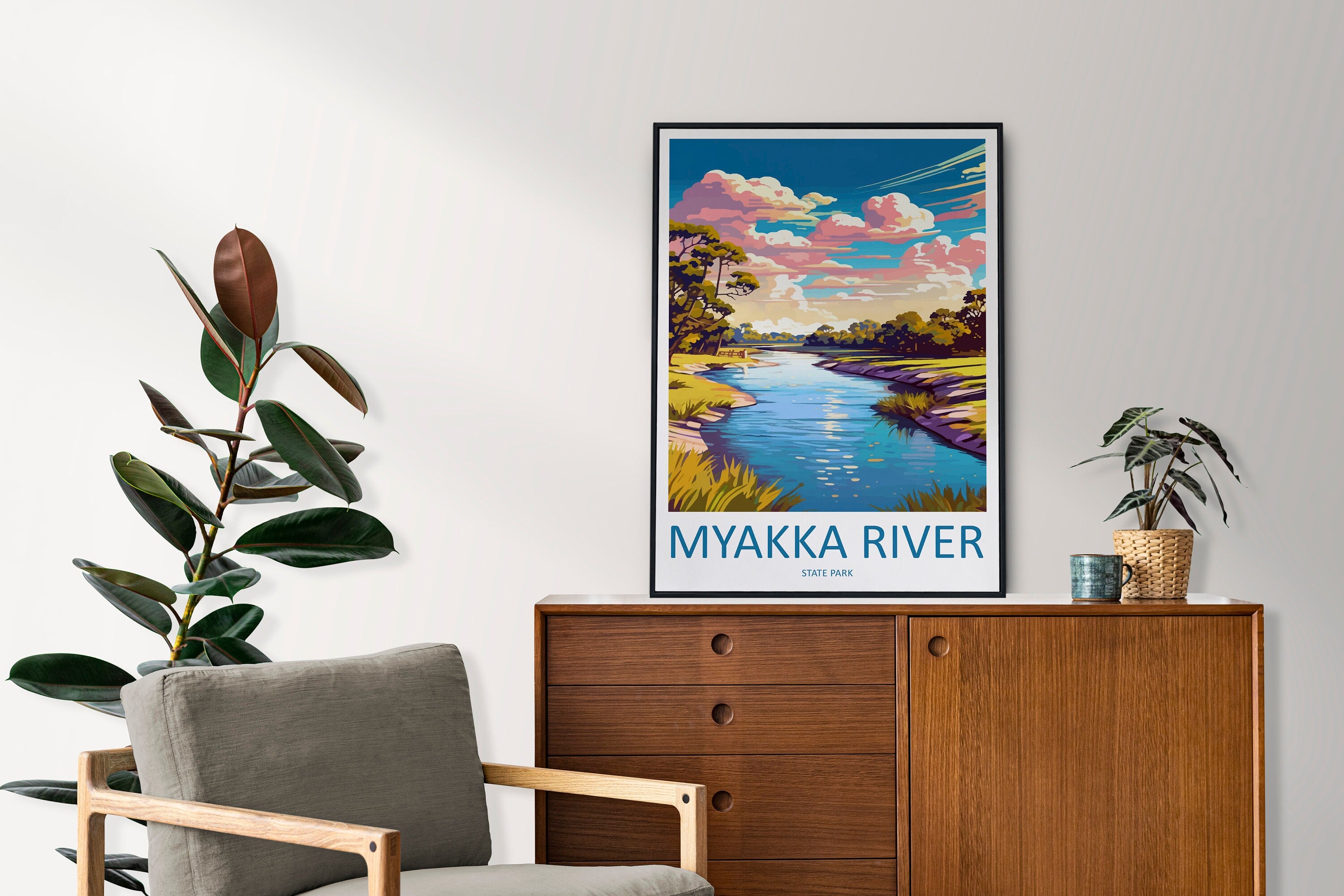 Myakka River State Park Travel Print