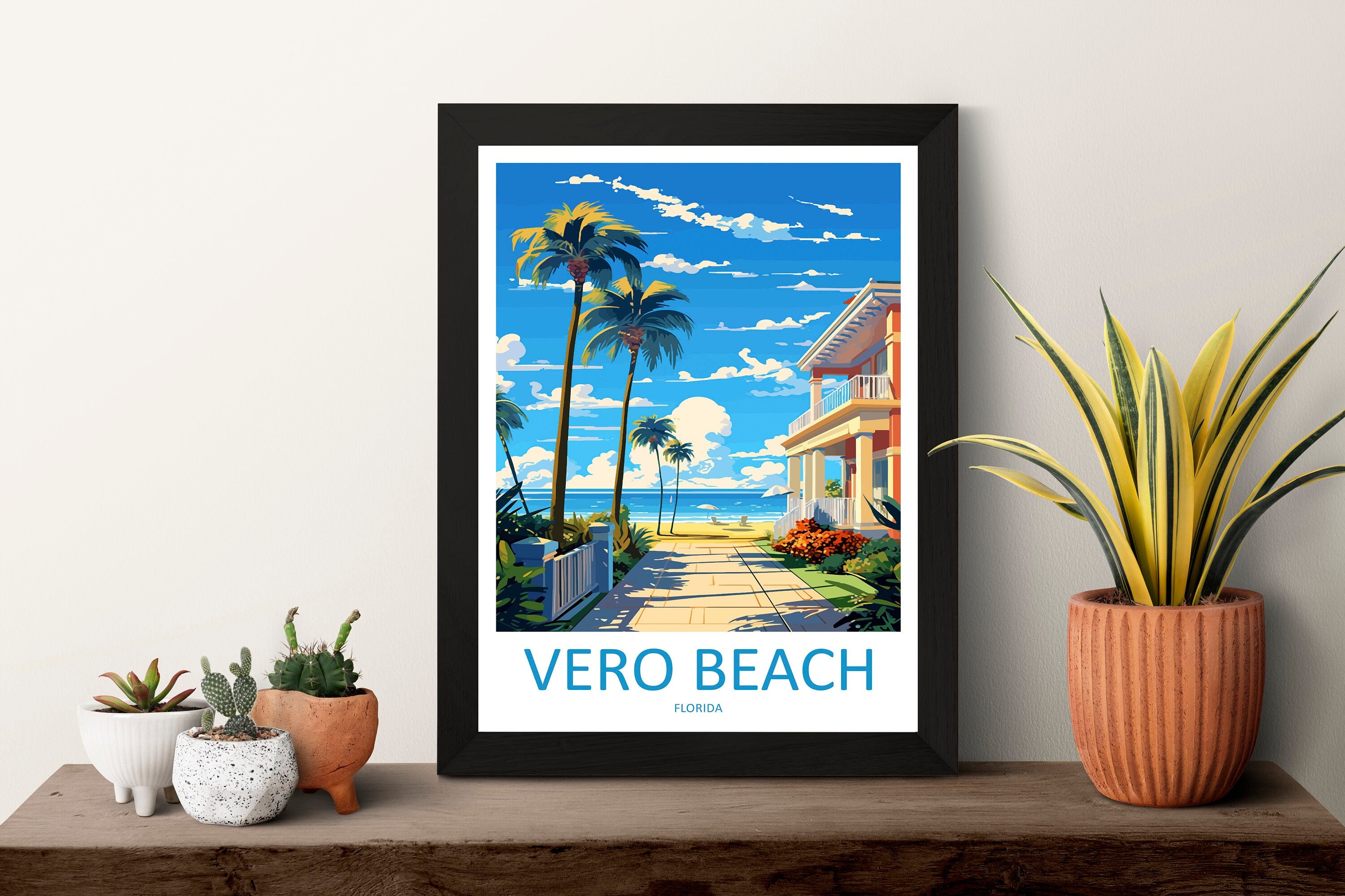 Vero Beach Travel Print