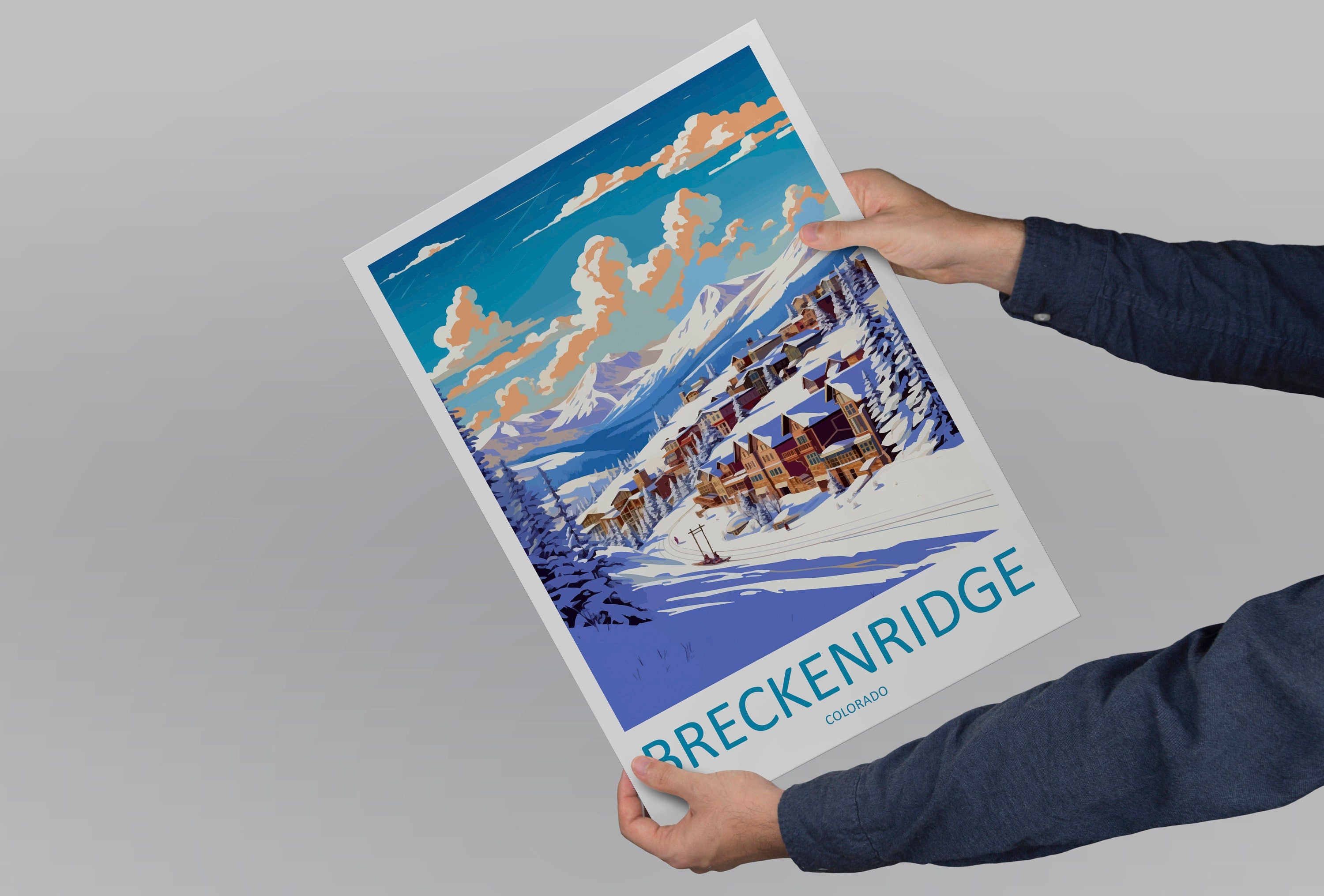 Breckenridge Travel Print