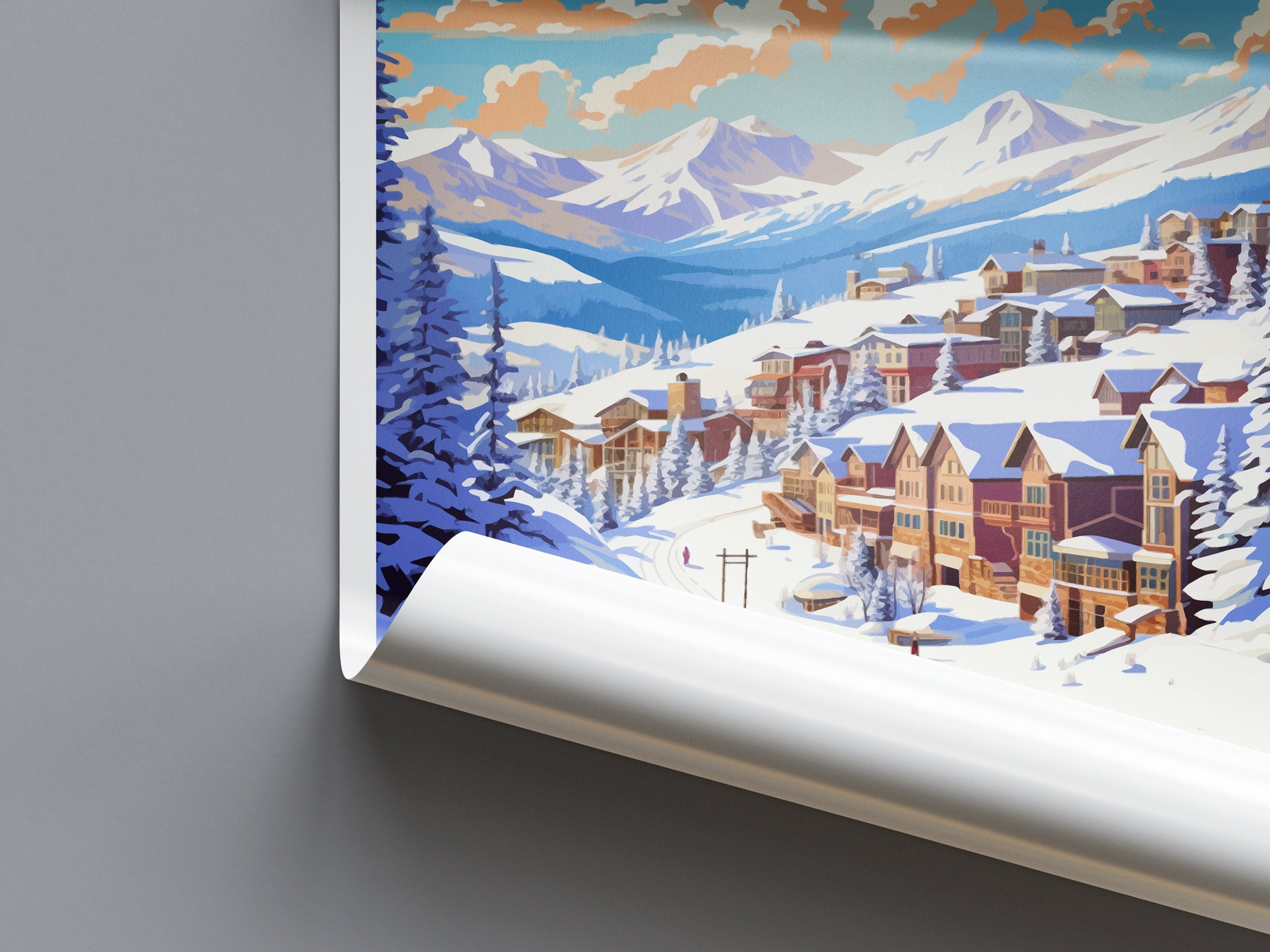 Breckenridge Travel Print