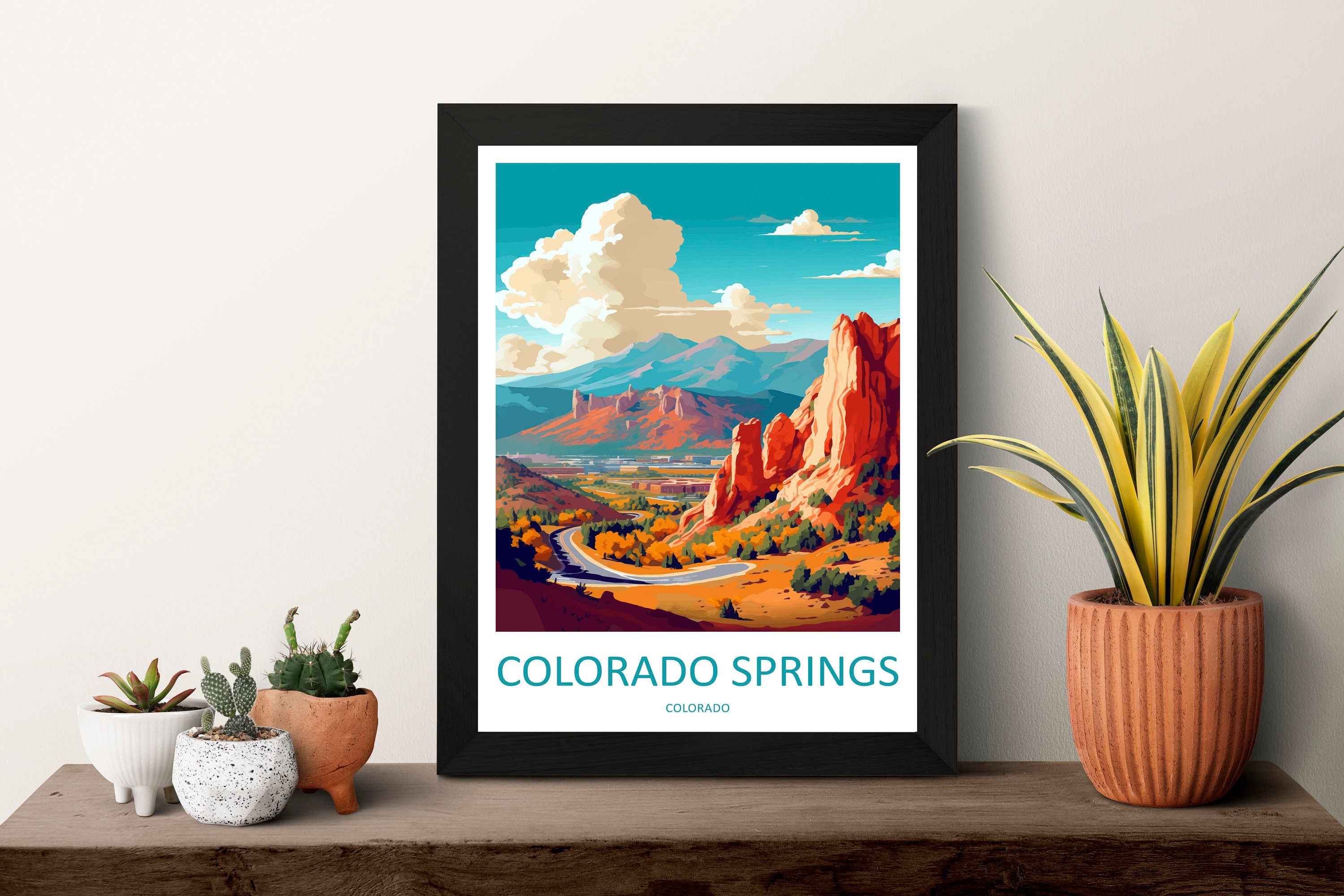 Colorado springs Travel Print