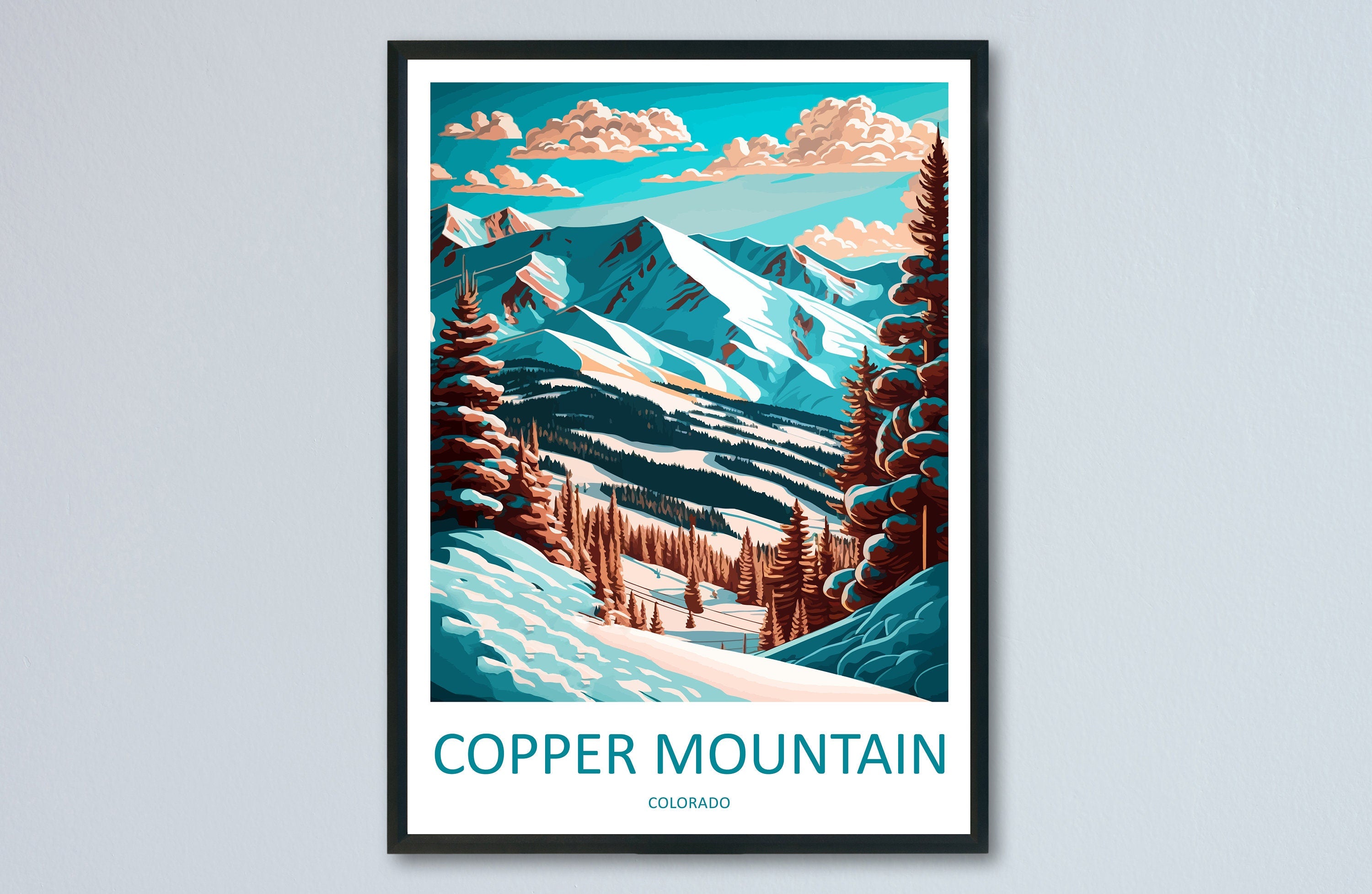 Copper Mountain Travel Print