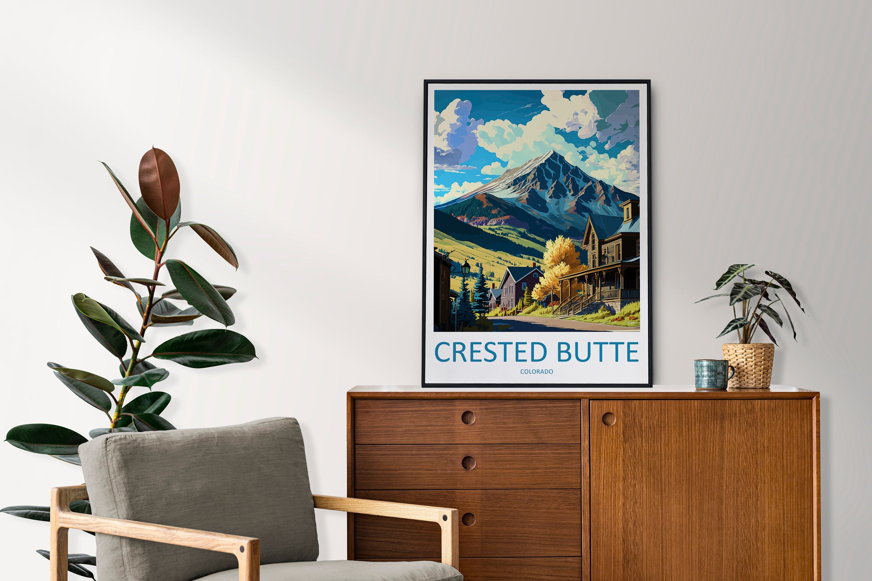 Crested Butte Travel Print