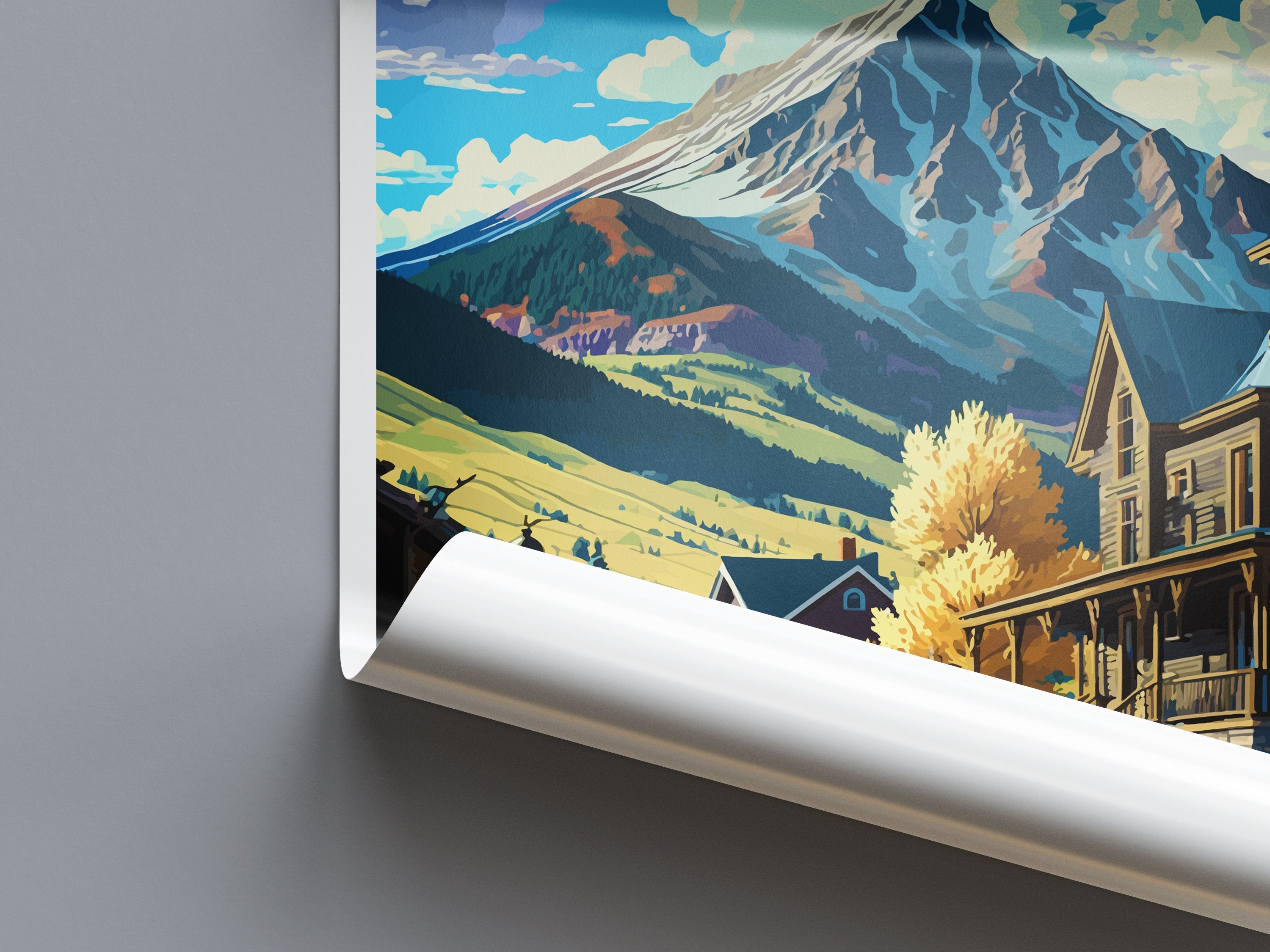 Crested Butte Travel Print