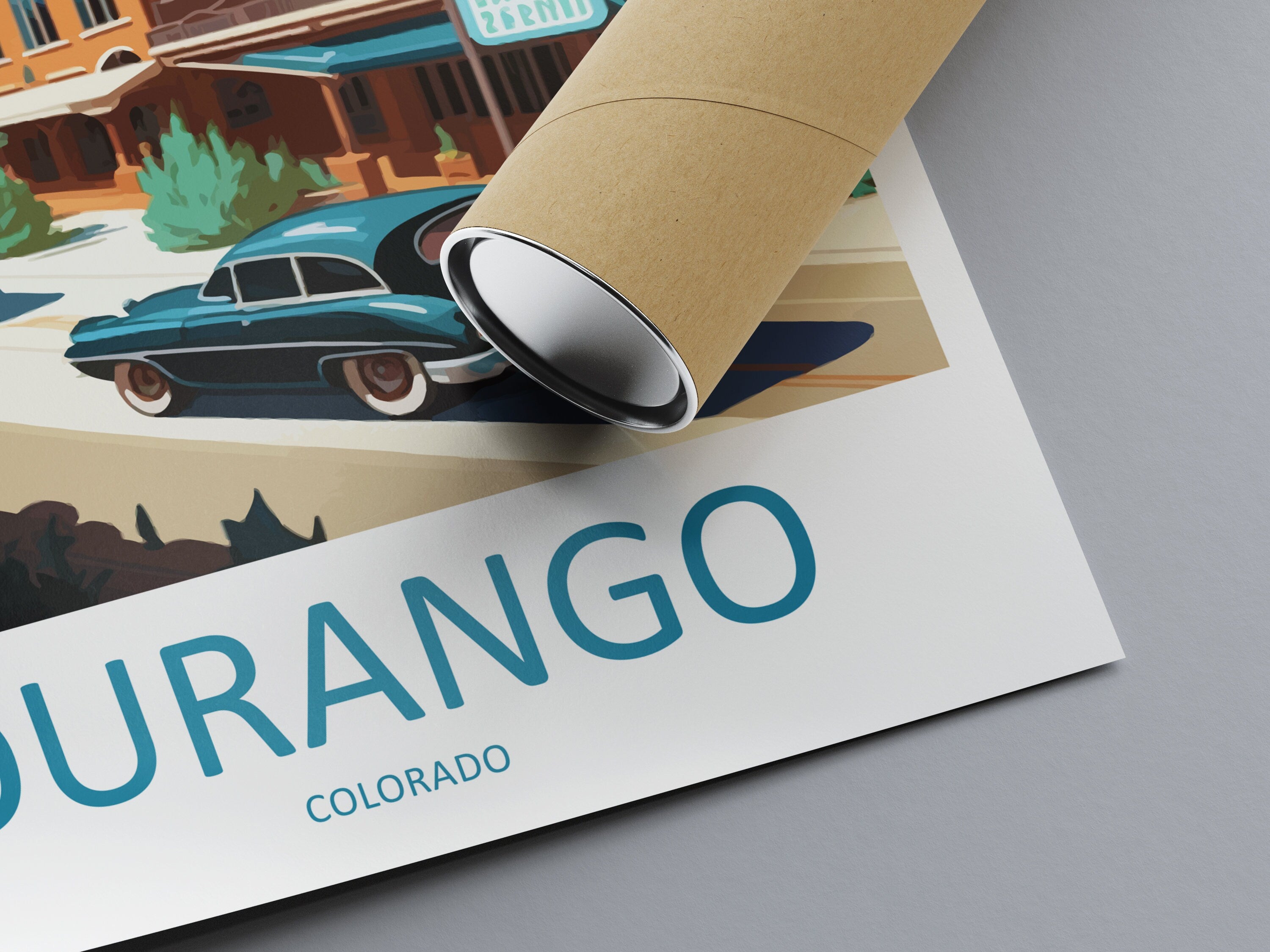 Durango Travel Print