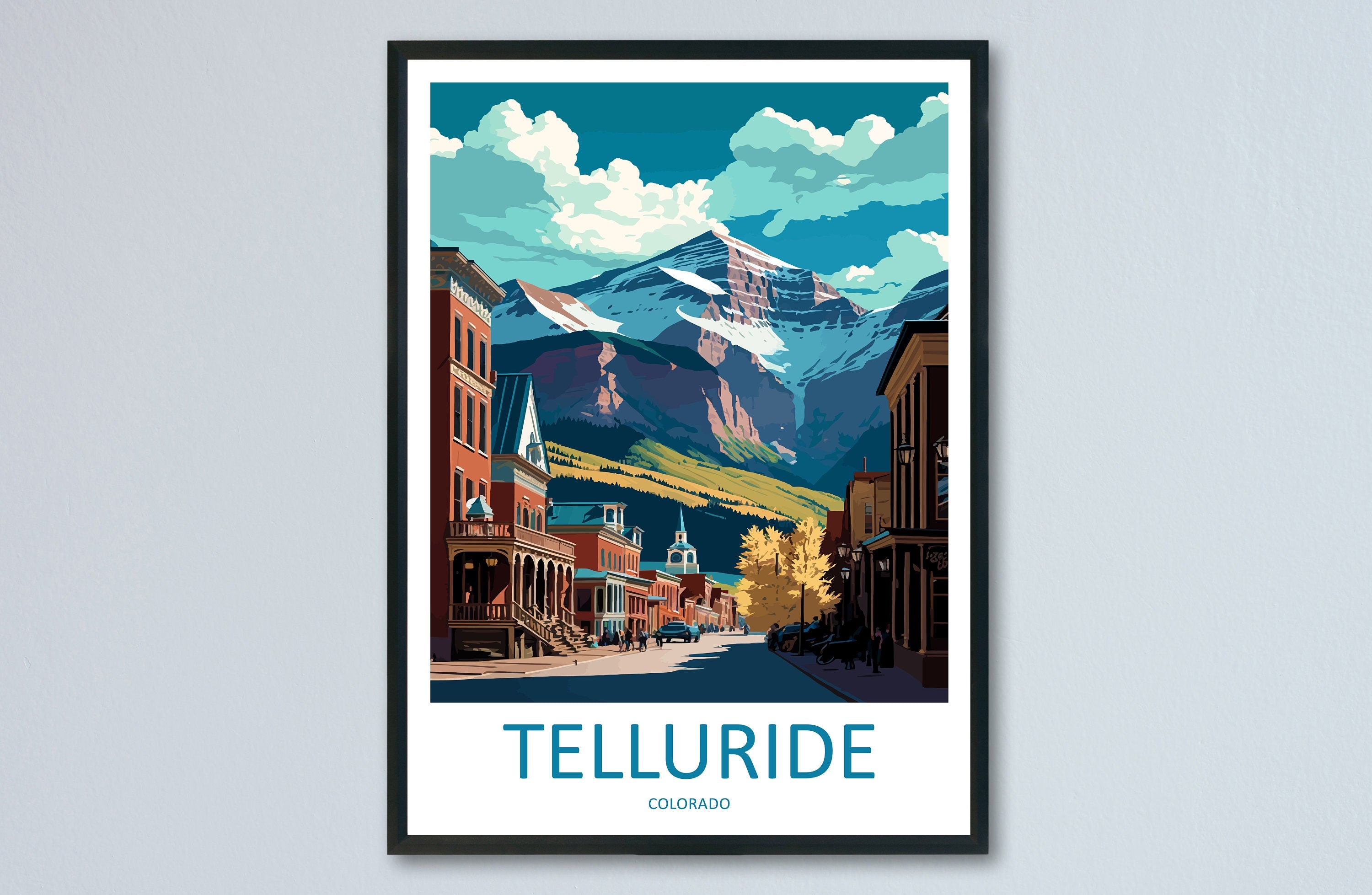 Telluride Travel Print