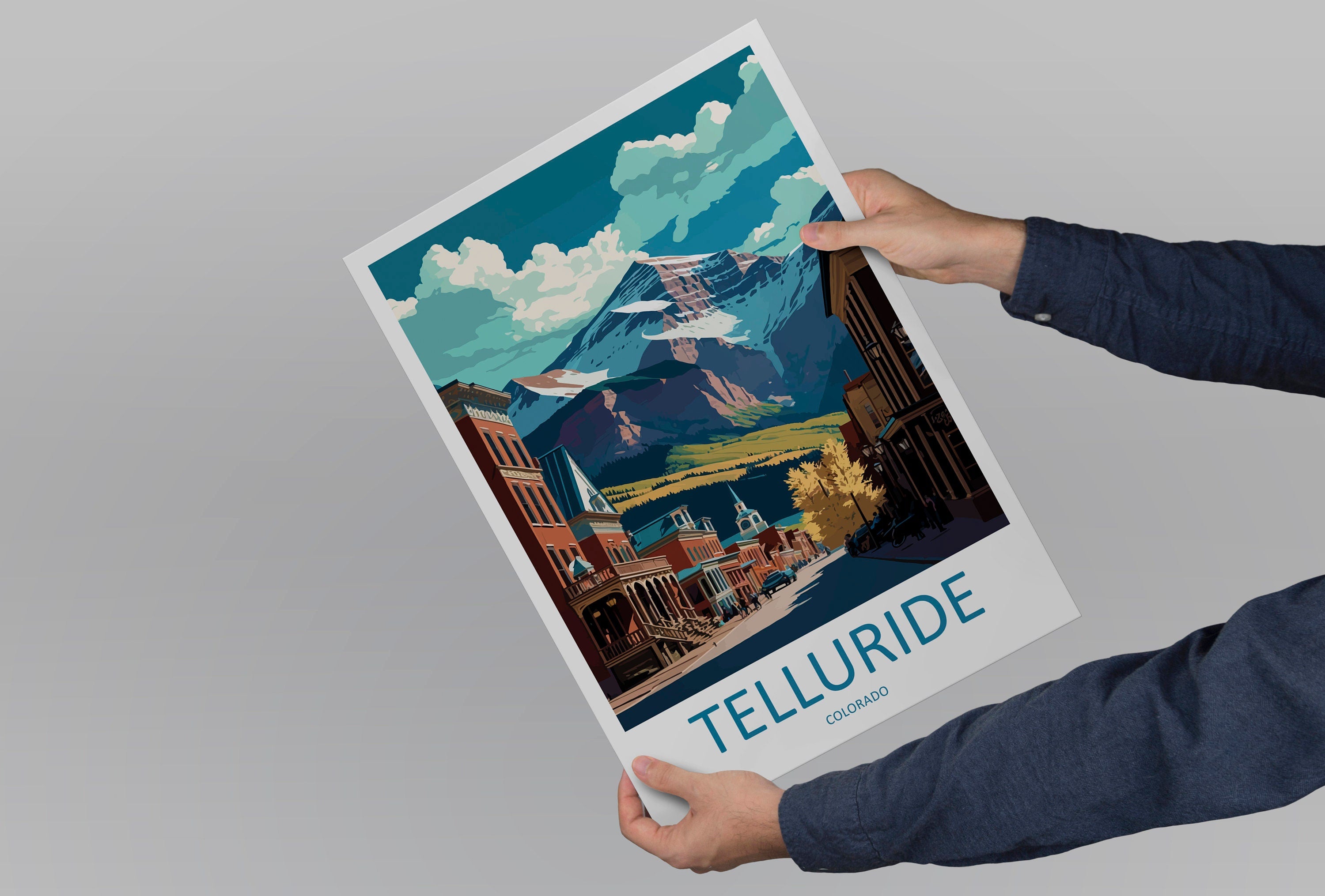 Telluride Travel Print