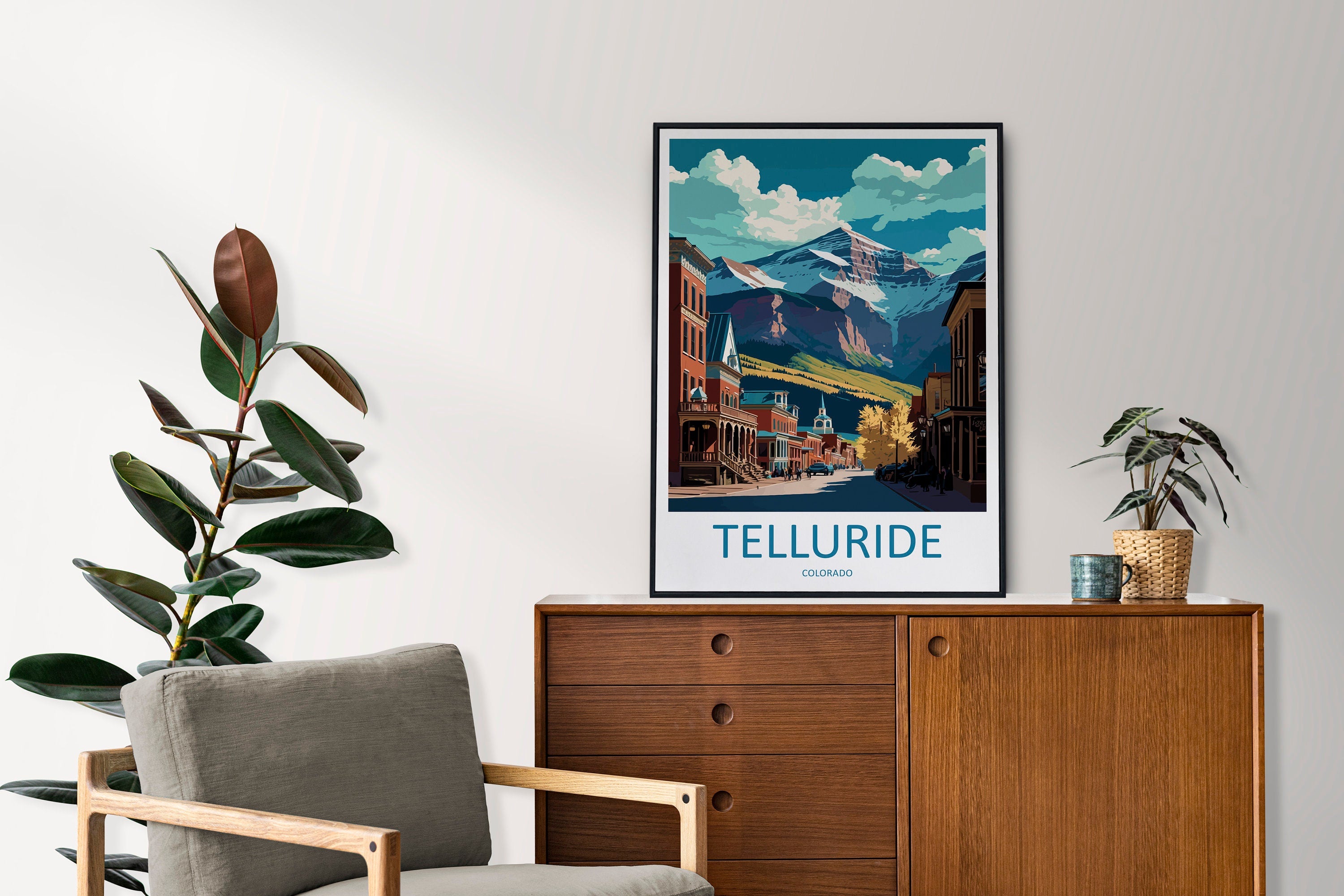 Telluride Travel Print