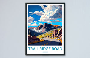 Trail Ridge Road Travel Print