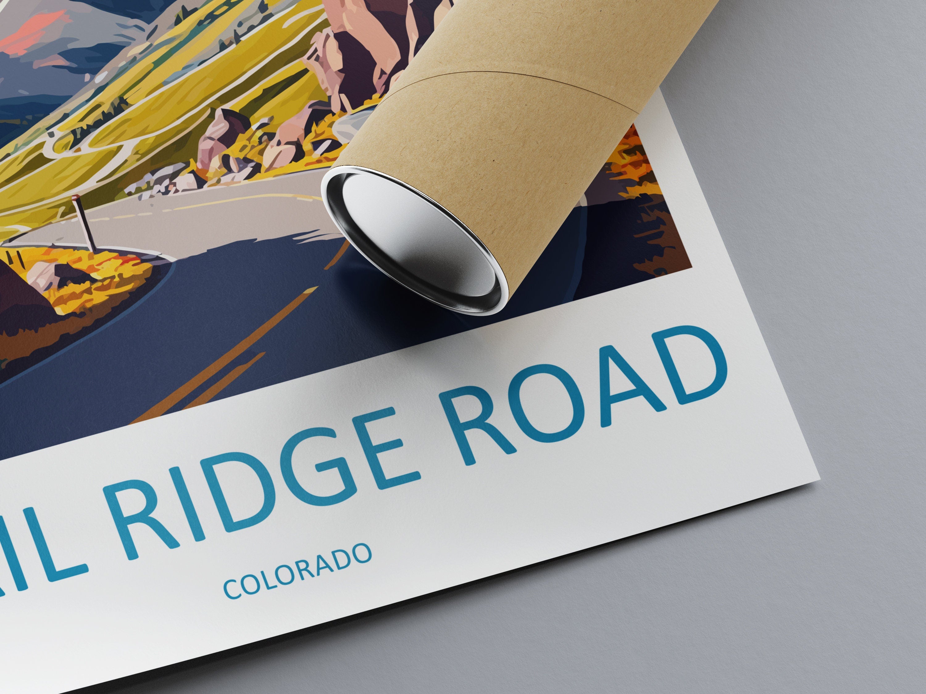 Trail Ridge Road Travel Print