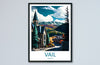 Vail Ski Resort Travel Print