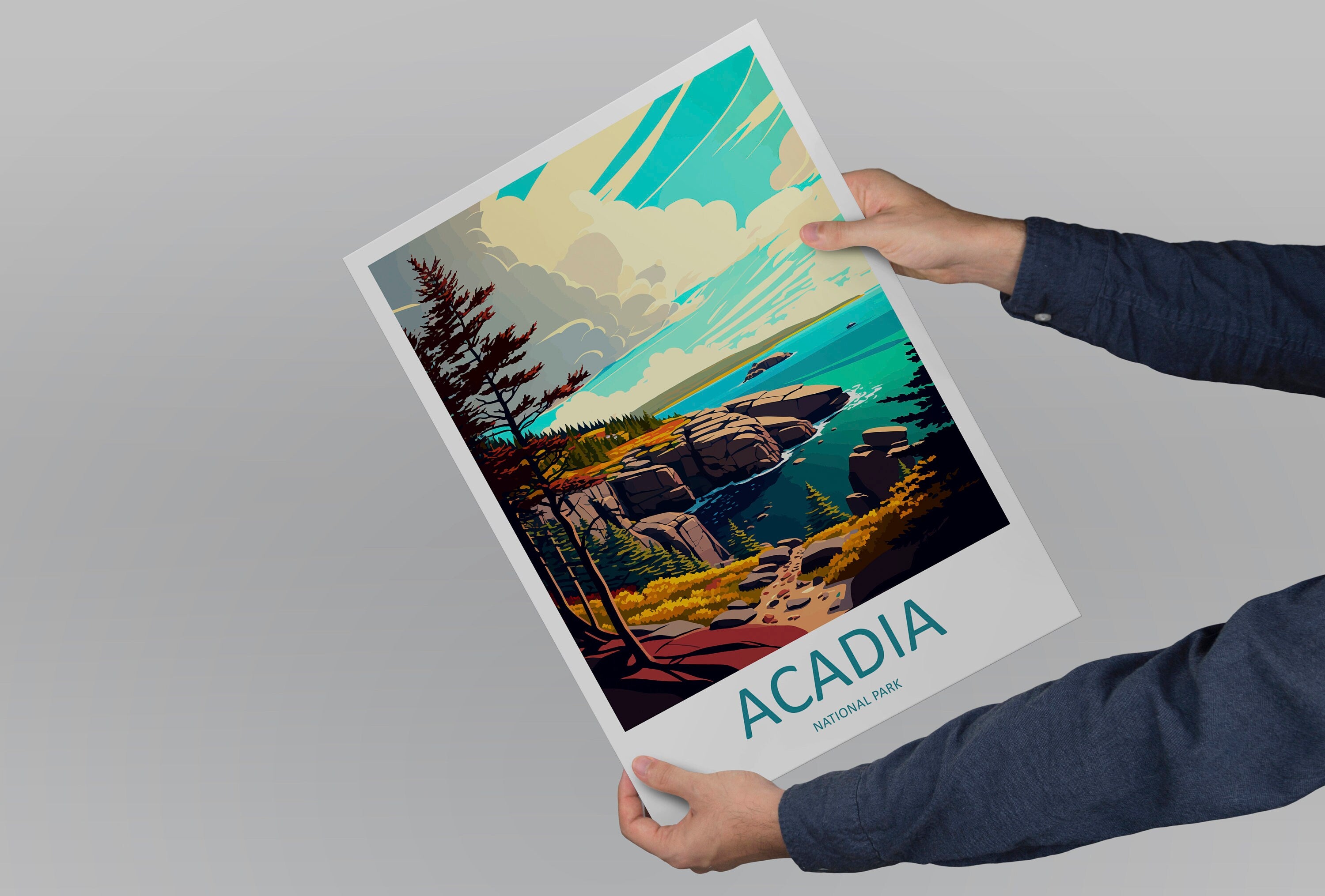 Acadia National Park Travel Print