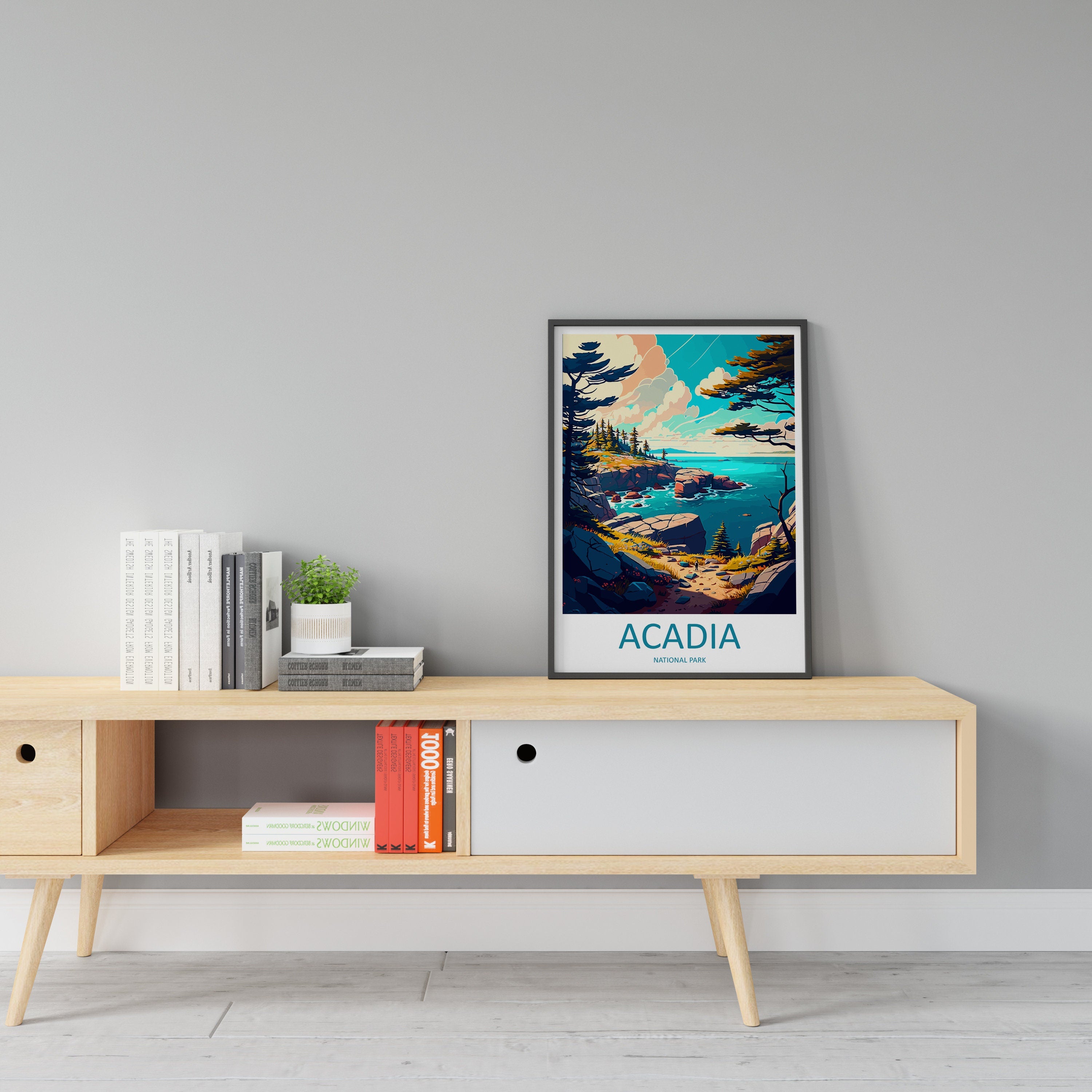 Acadia National Park Travel Print