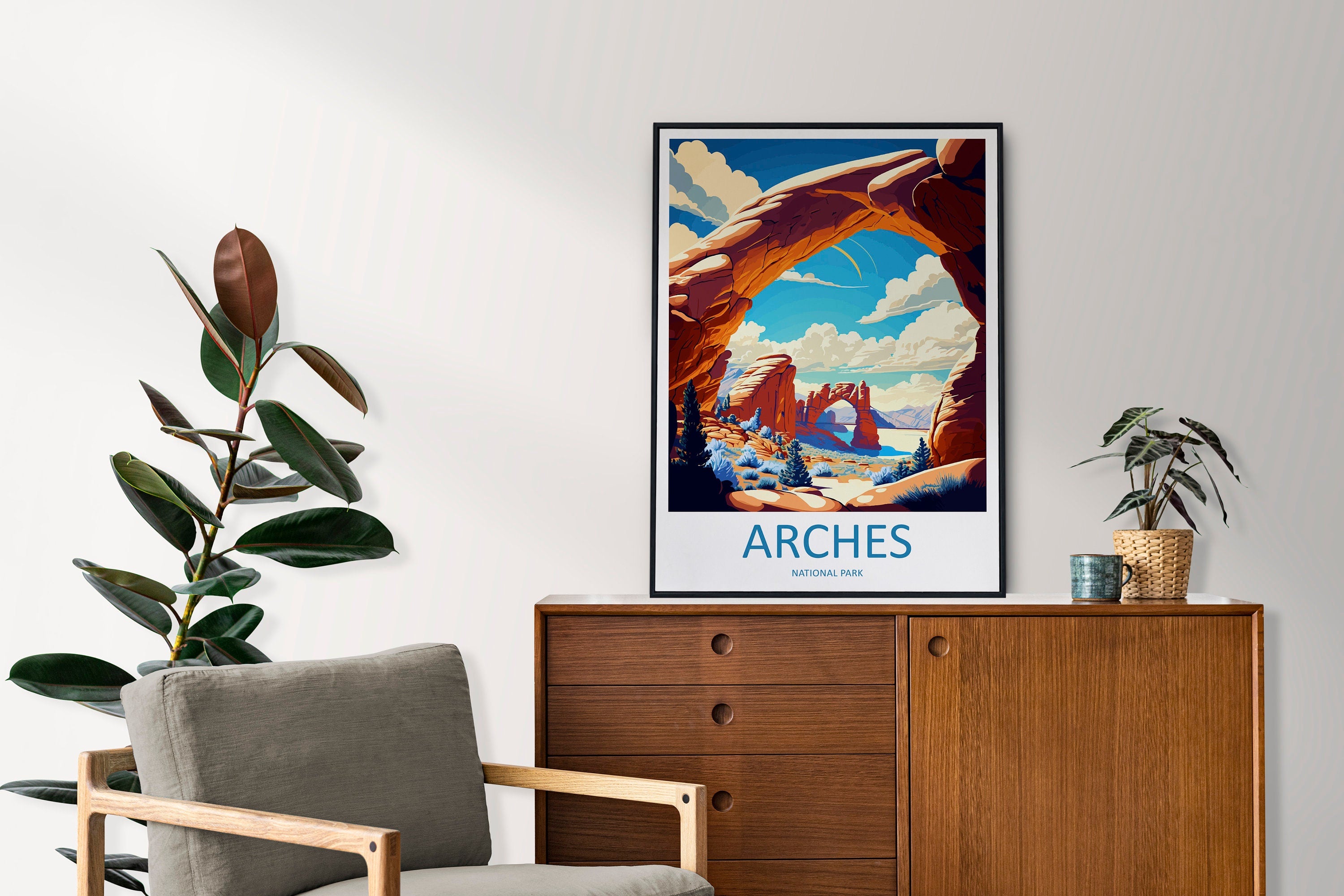 Arches National Park Travel Print