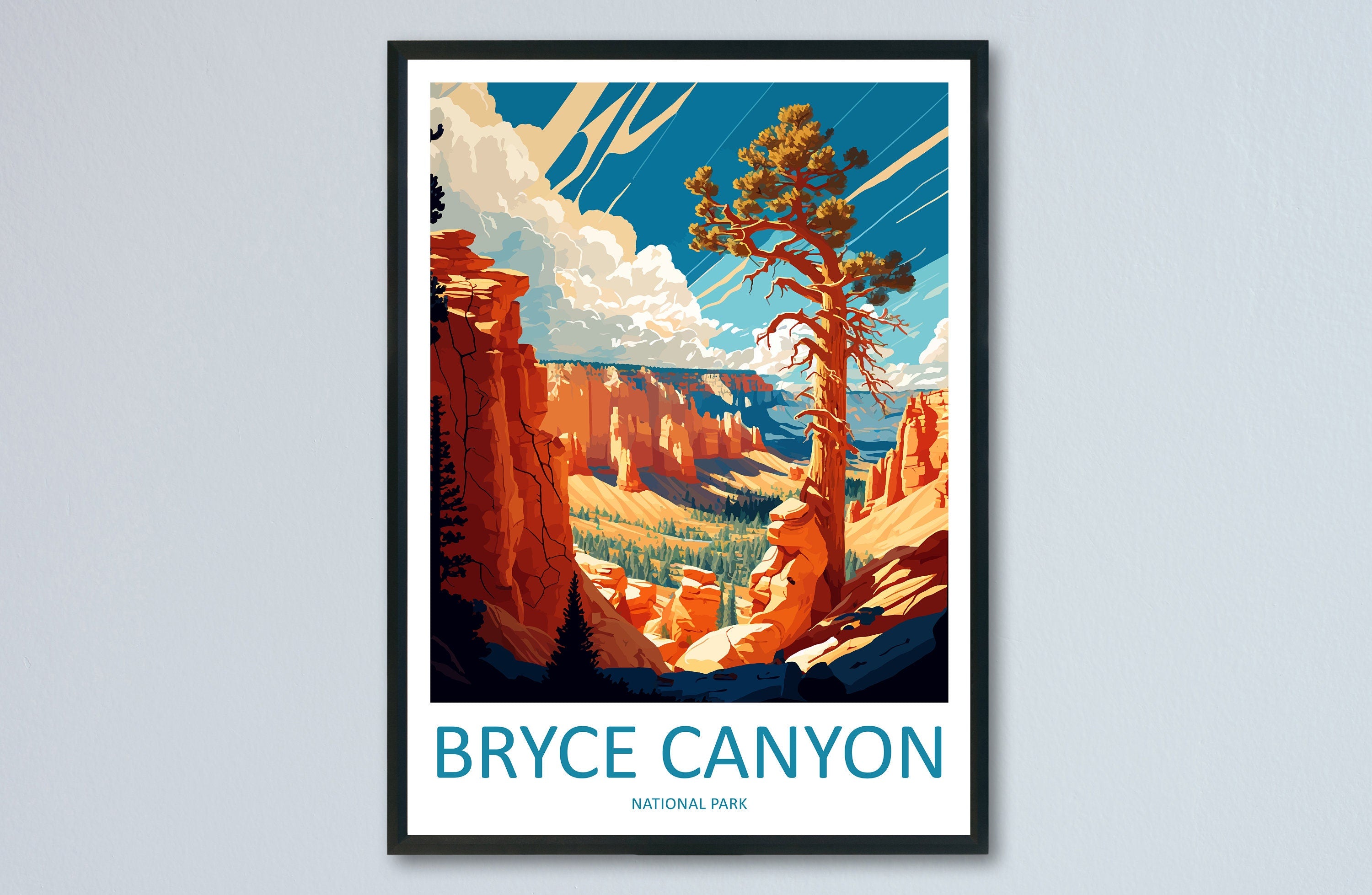 Bryce Canyon National Park Travel Print