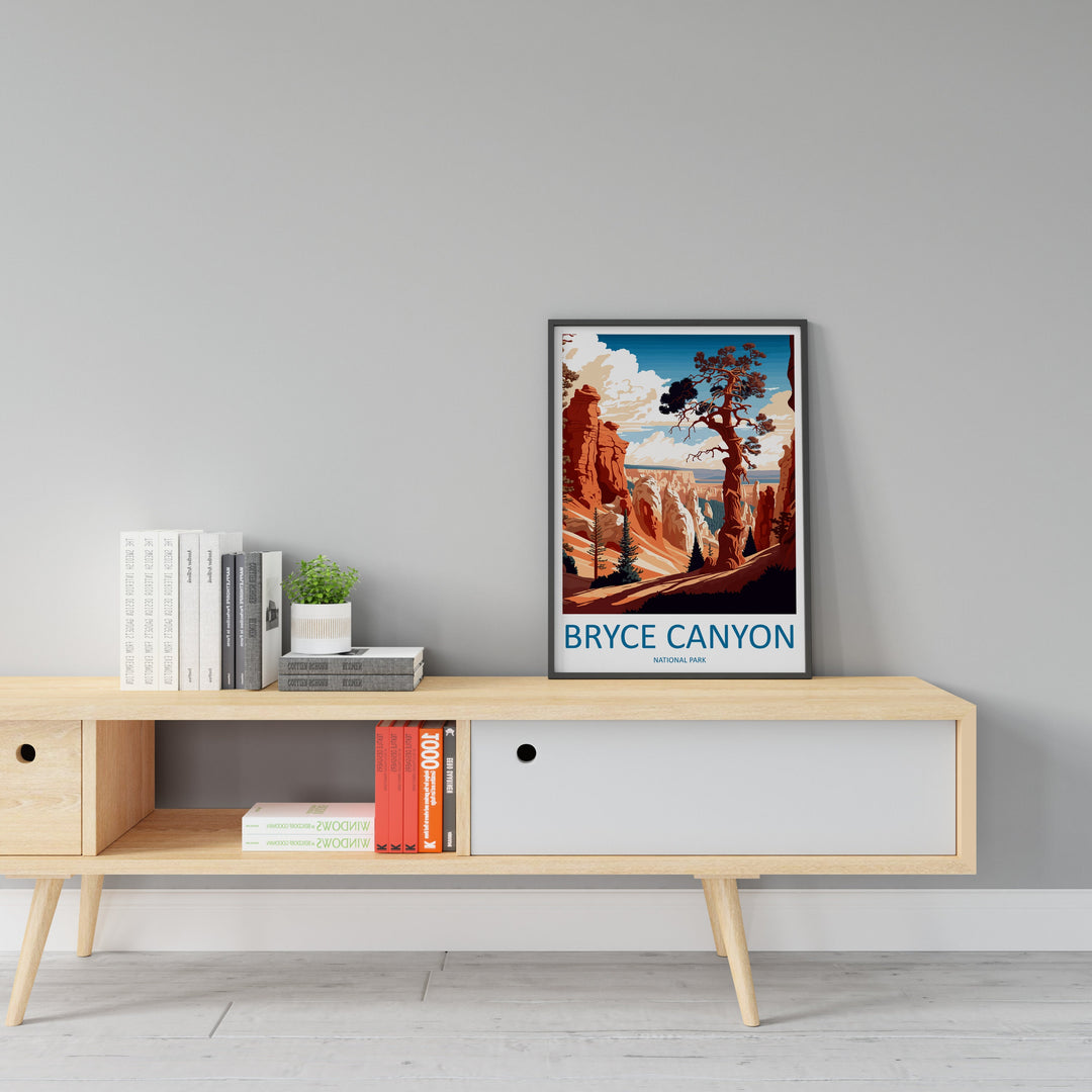 Bryce Canyon National Park Travel Print Wall Art Bryce Canyon National Park Wall Hanging Home Décor Bryce Canyon National Park Gift Art