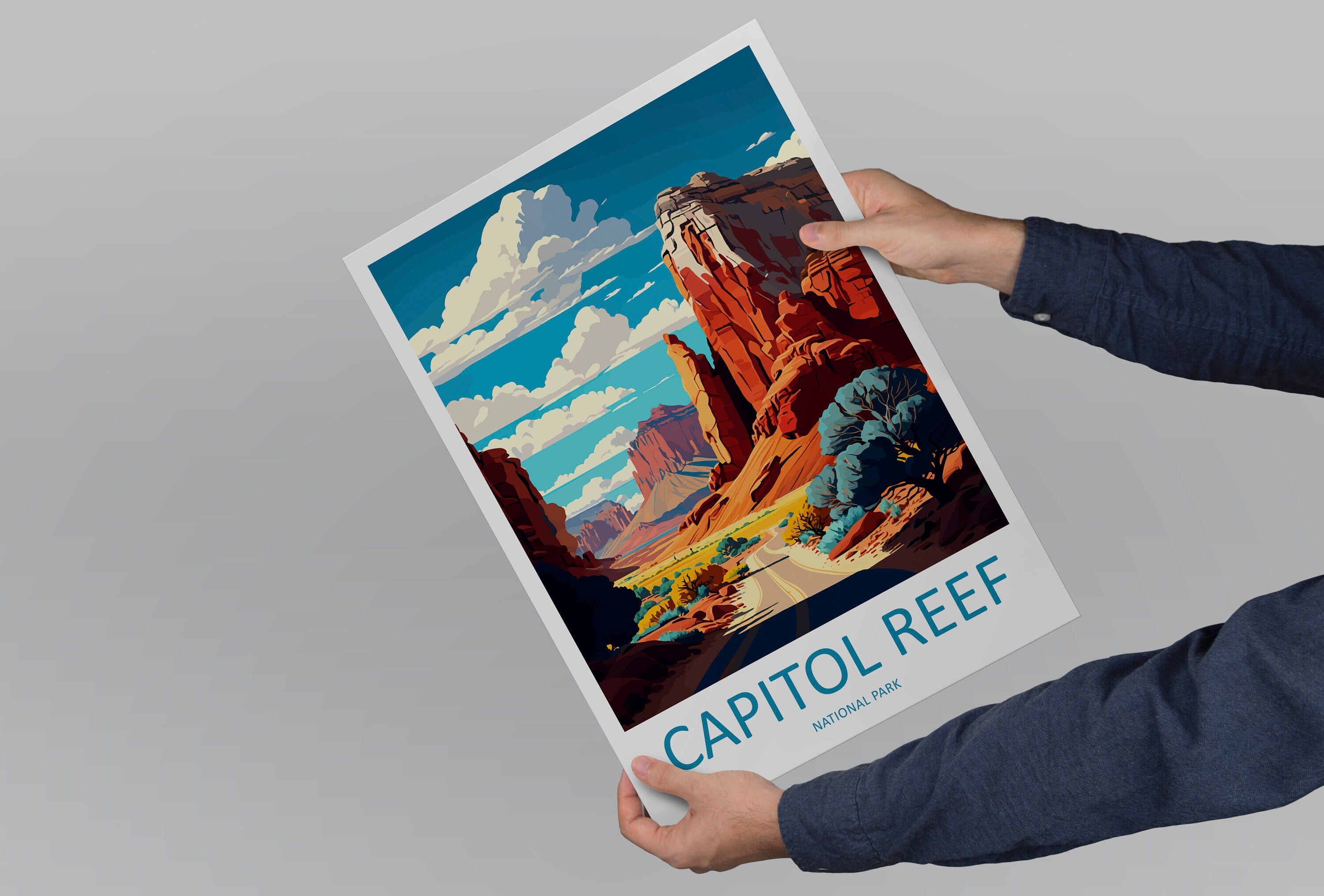 Capitol Reef National Park Travel Print