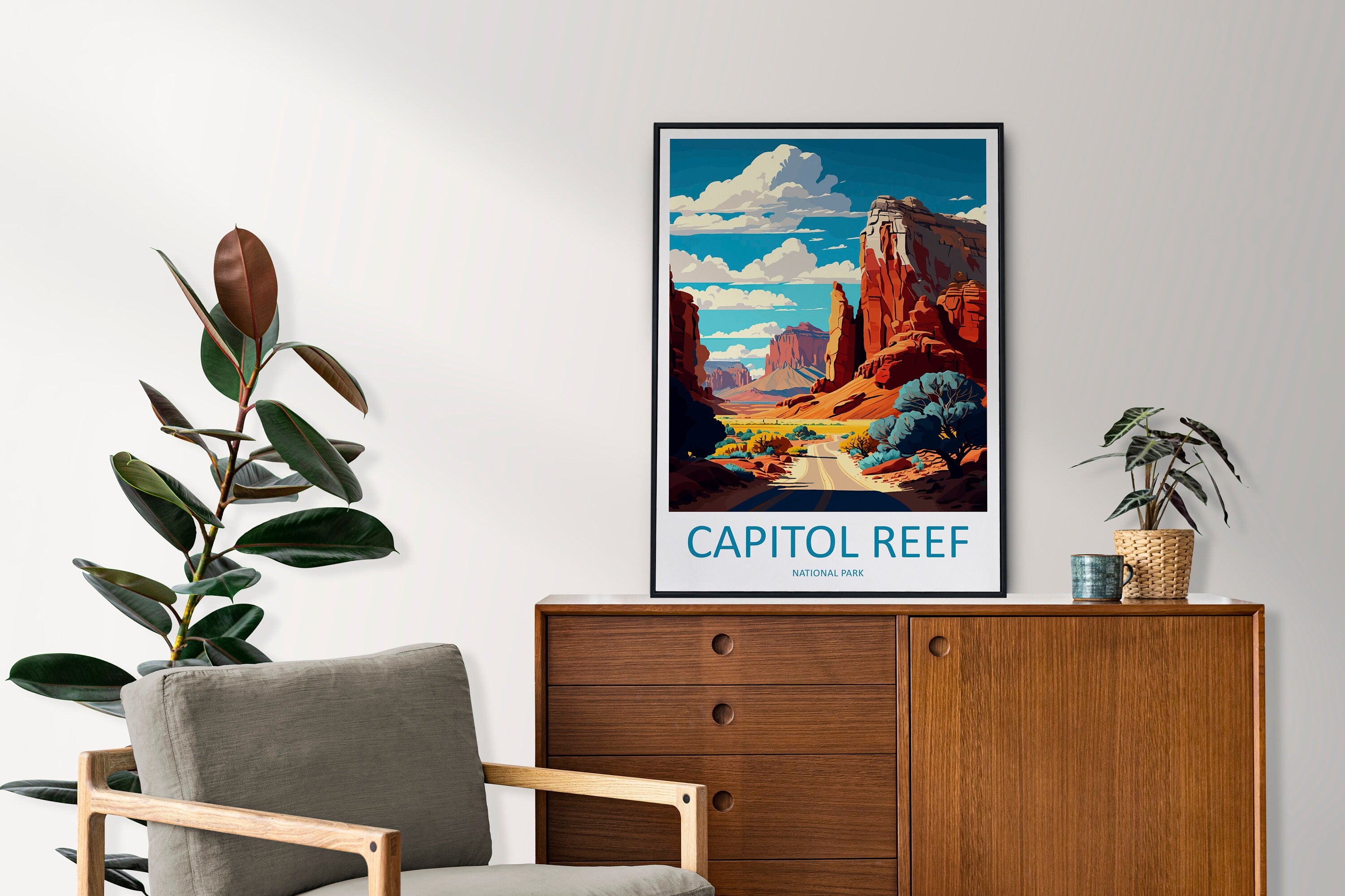 Capitol Reef National Park Travel Print