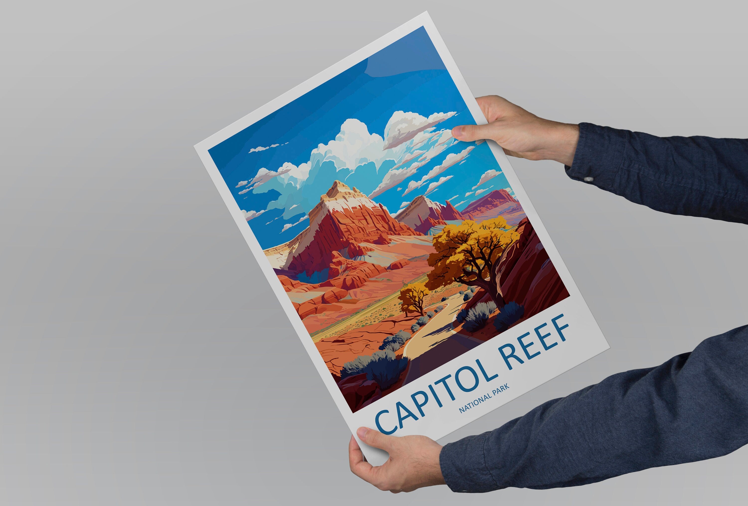 Capitol Reef National Park Travel Print