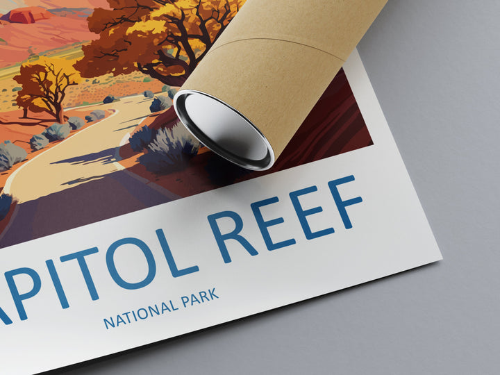 Capitol Reef National Park Travel Print Wall Art Capitol Reef National Park Wall Hanging Home Décor Capitol Reef National Park Gift Art