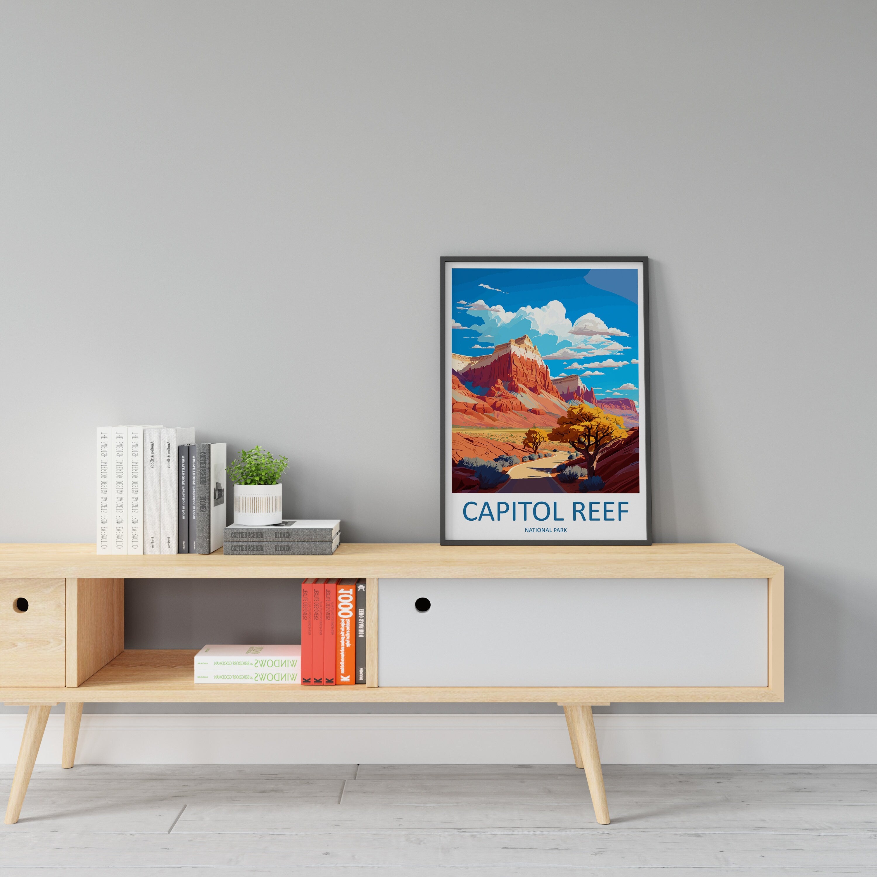 Capitol Reef National Park Travel Print