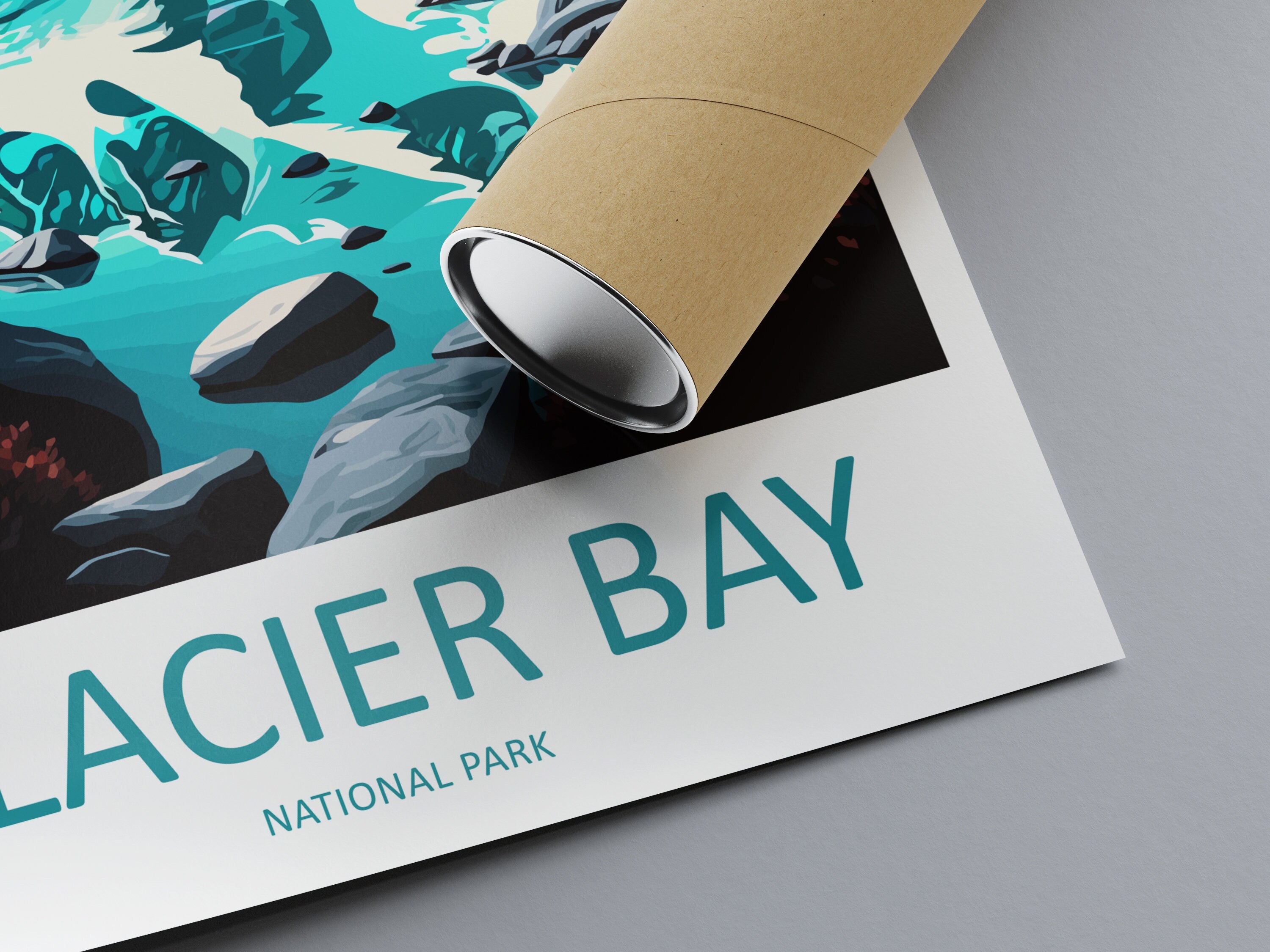 Glacier Bay National Park Travel Print