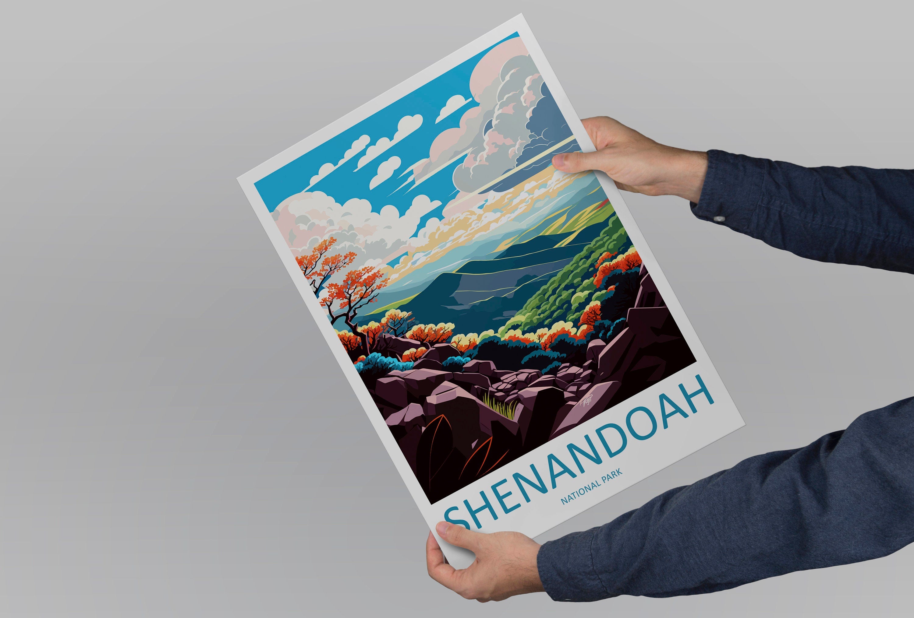 Shenandoah National Park Travel Print