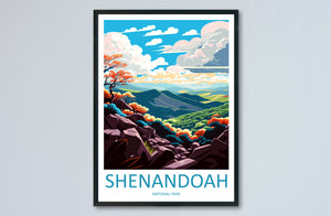 Shenandoah National Park Travel Print