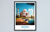 Taj Mahal Agro Travel Print