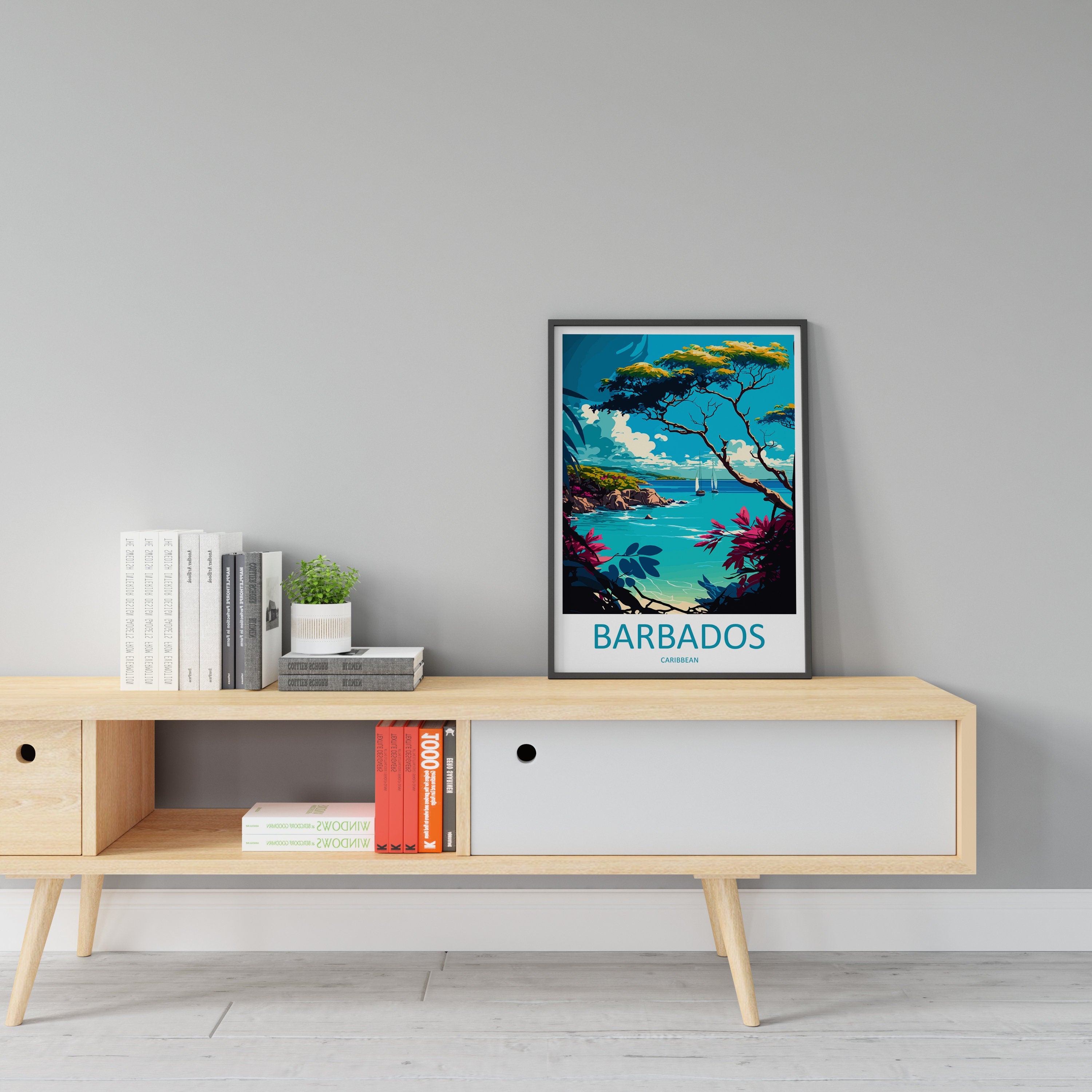 Barbados Travel Print