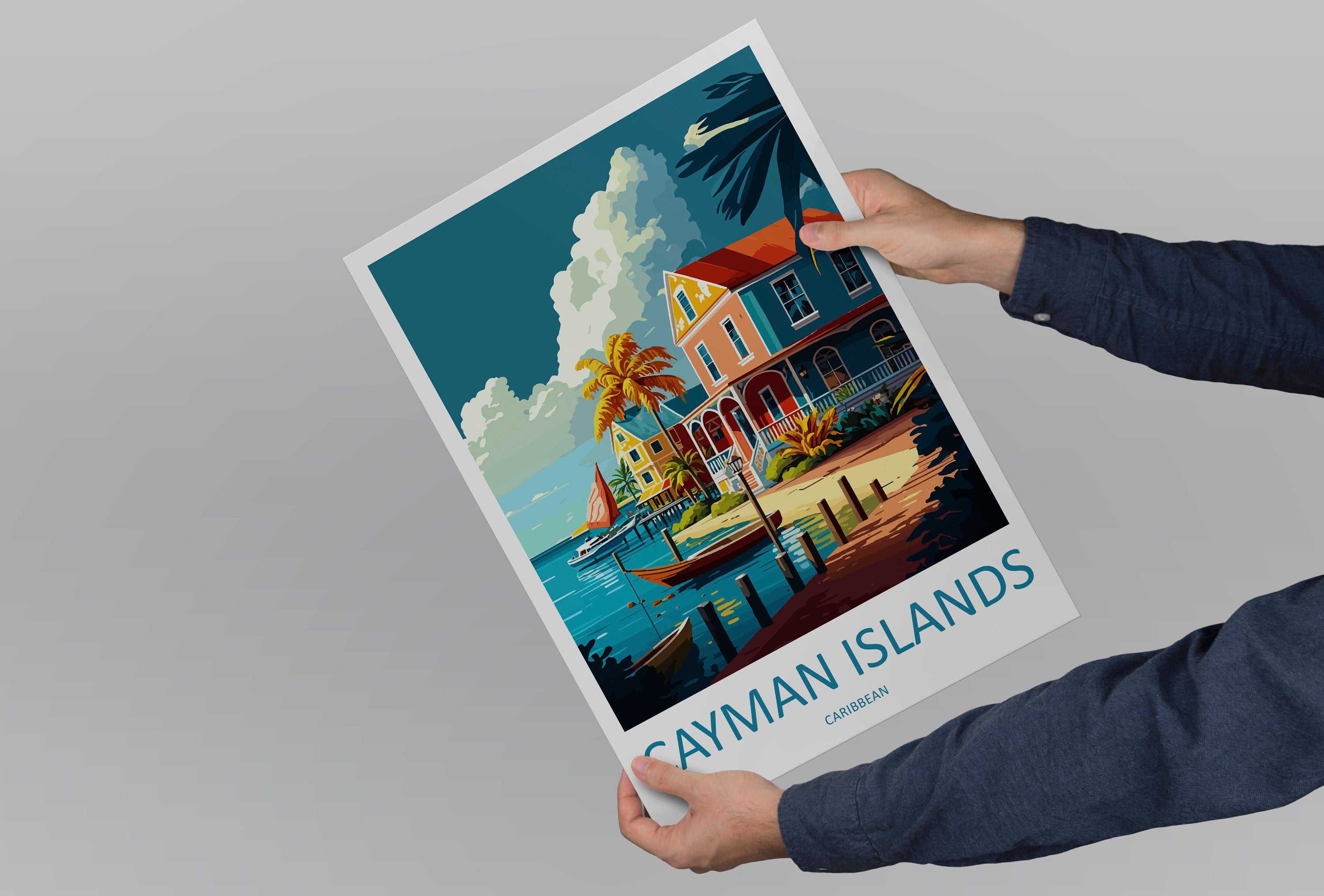 Cayman Islands Travel Print