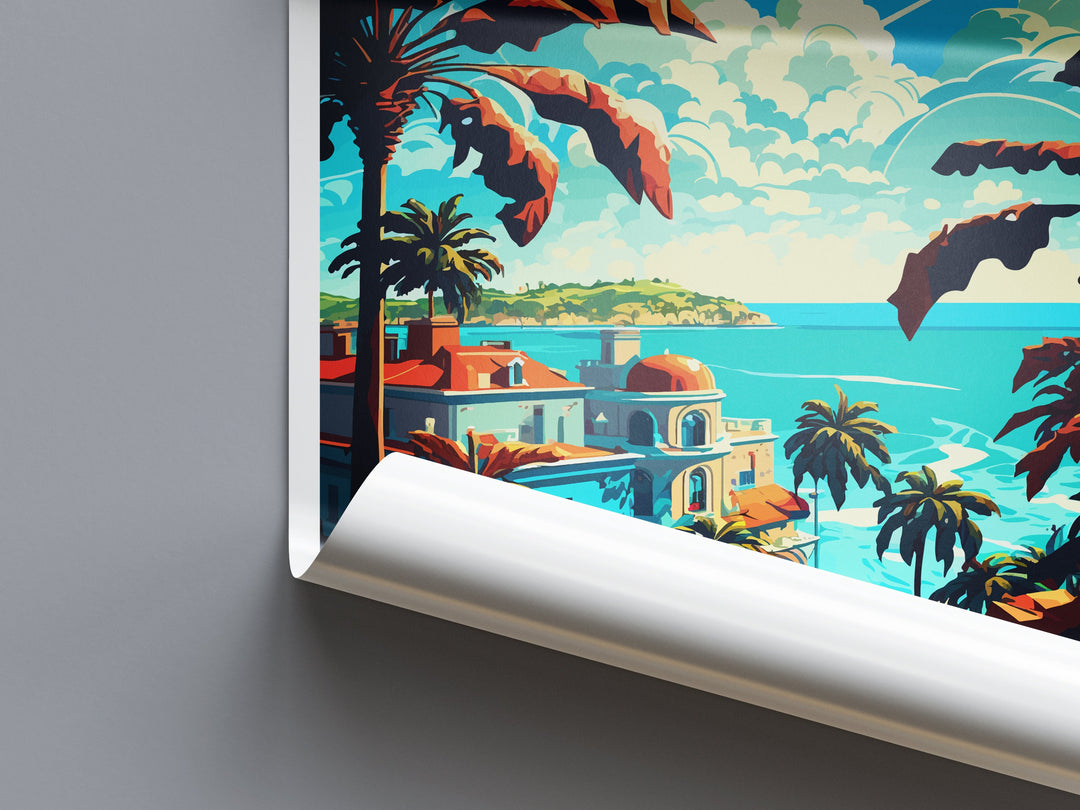 Cuba Travel Print Wall Art Cuba Wall Hanging Home Décor Cuba Gift Art Lovers Wall Art Caribbean Travel Print Poster Gift For Caribbean Art