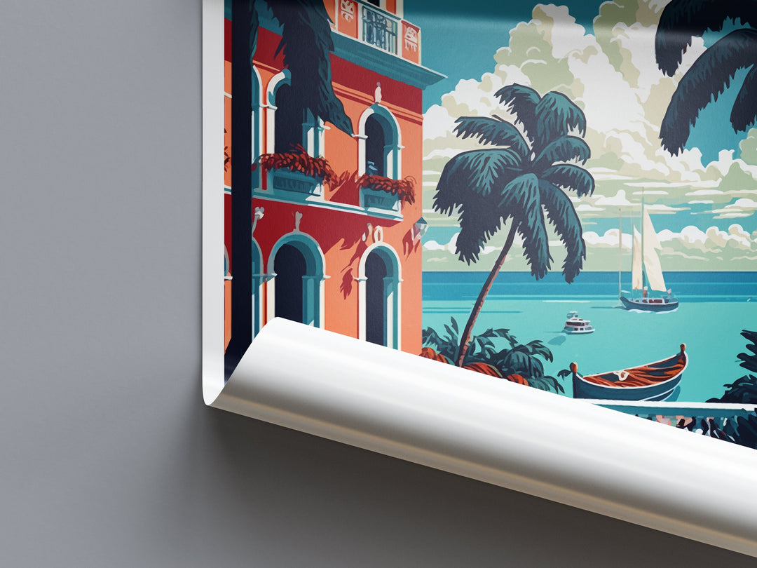 Cuba Travel Print Wall Art Cuba Wall Hanging Home Décor Cuba Gift Art Lovers Wall Art Caribbean Travel Print Poster Gift For Caribbean Art