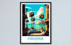 Havana Travel Print