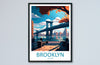 Brooklyn New York Travel Print