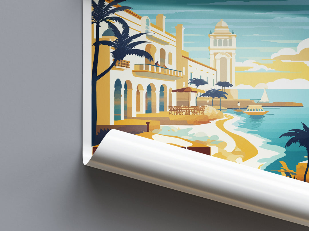 Menorca Travel Print Wall Art Menorca Wall Hanging Home Décor Menorca Gift Art Lovers Spain Art Lover Gift Menorca Wall Décor Menorca Spain