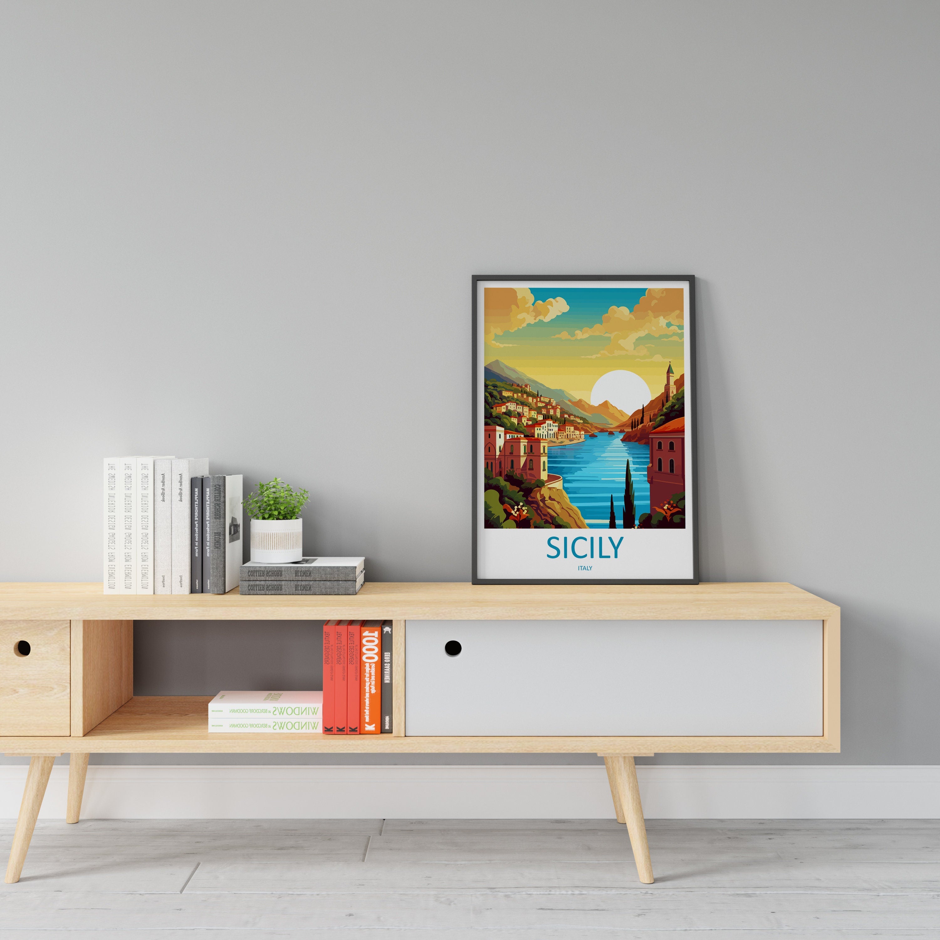 Sicily Travel Print