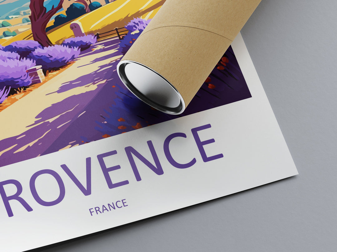 Provence Travel Print Wall Art Provence Wall Hanging Home Décor Provence Gift Art Lovers France Art Lover Gift Provence Art Provence Art