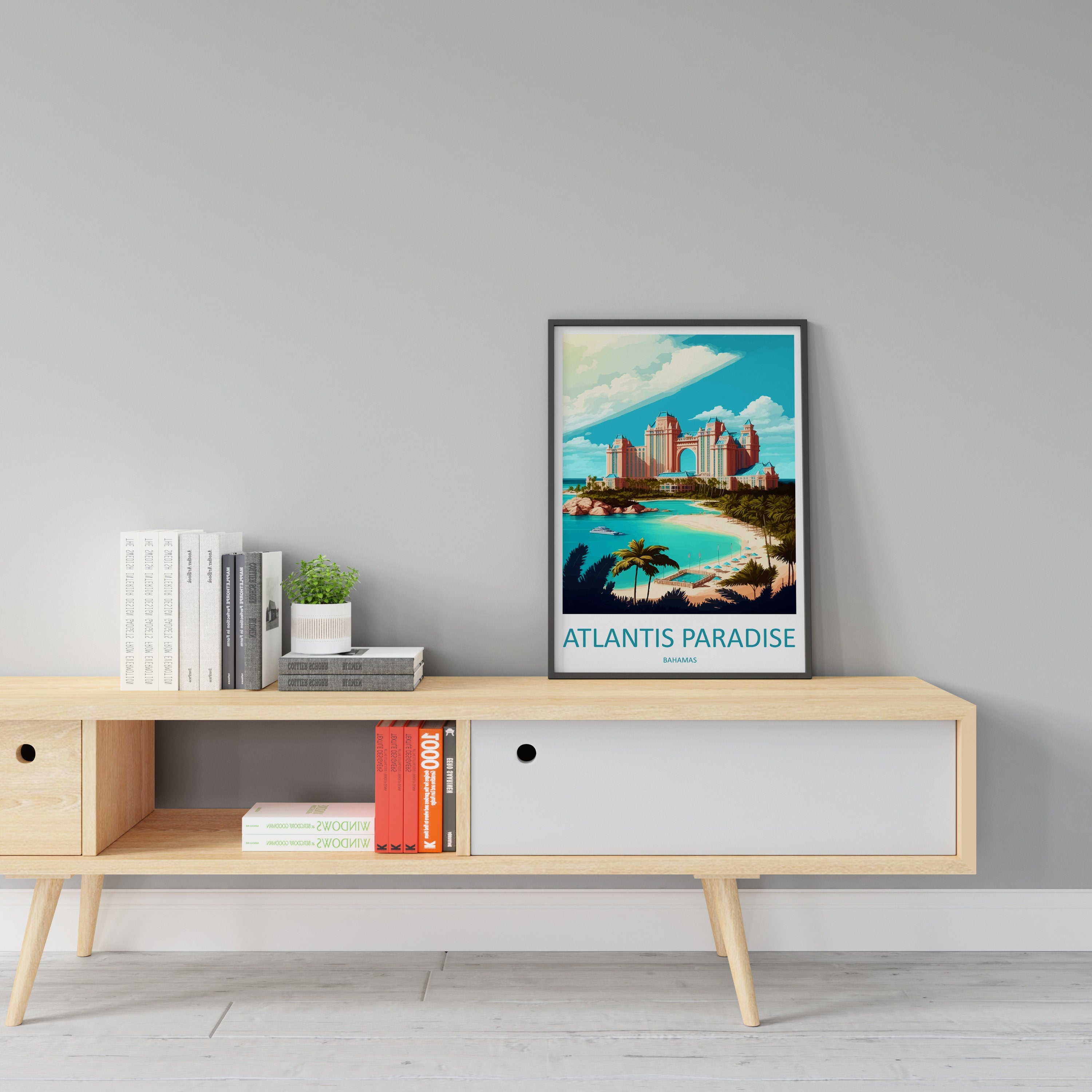 Atlantis Paradise Travel Print