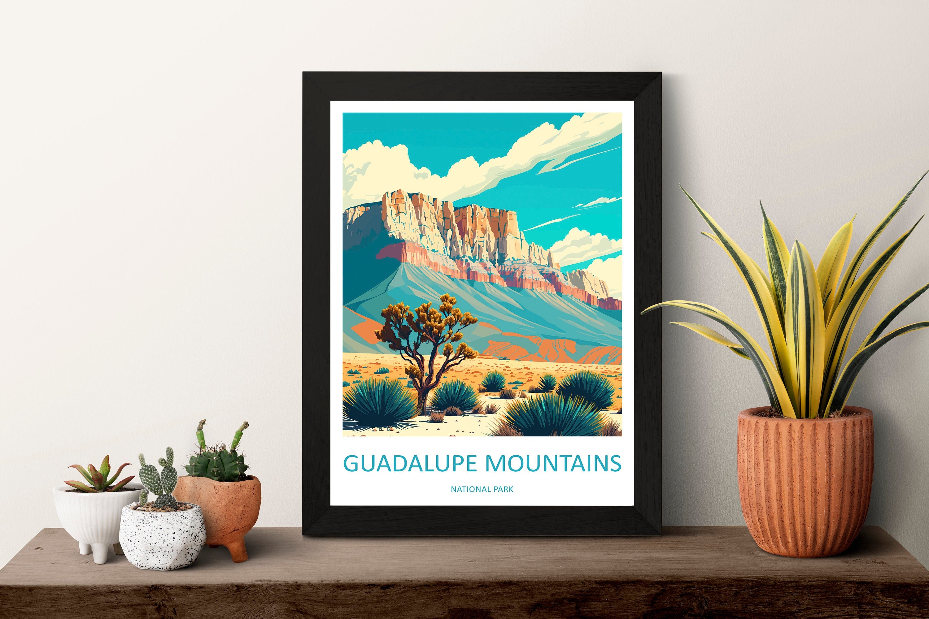 Guadalupe Mountains National Park Travel Print