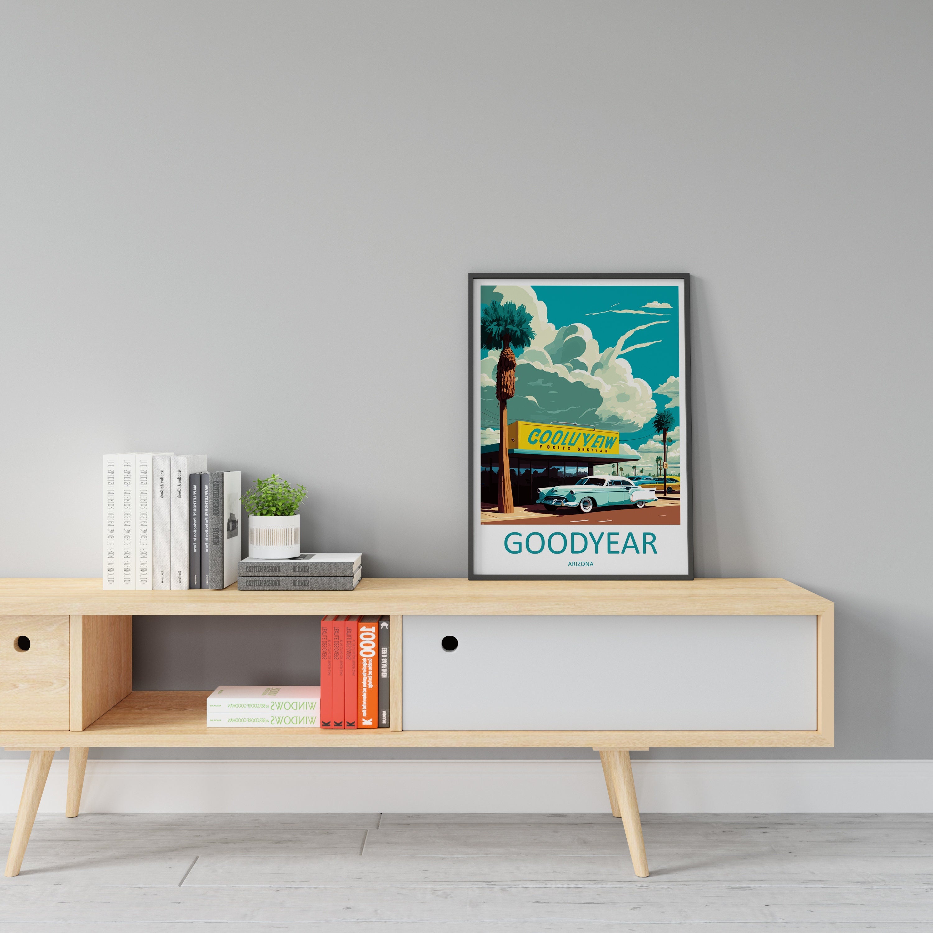 Goodyear Travel Print