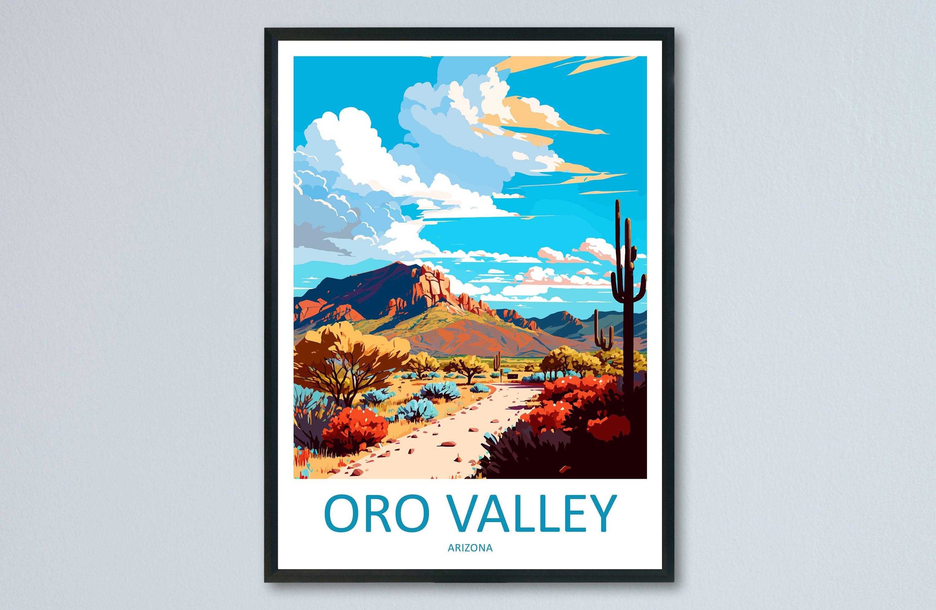 Oro Valley Travel Print