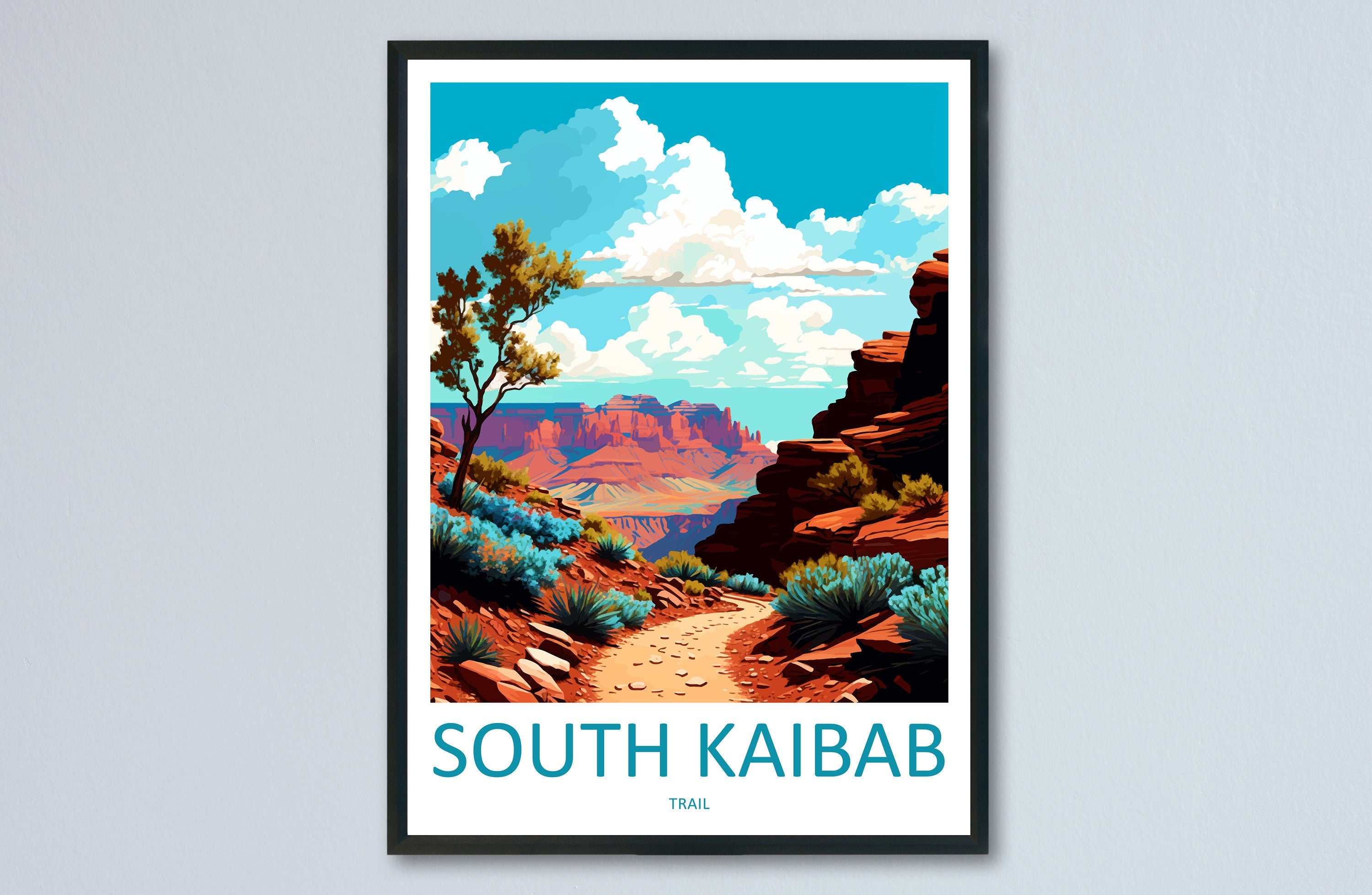 South Kaibab Trail Travel Print