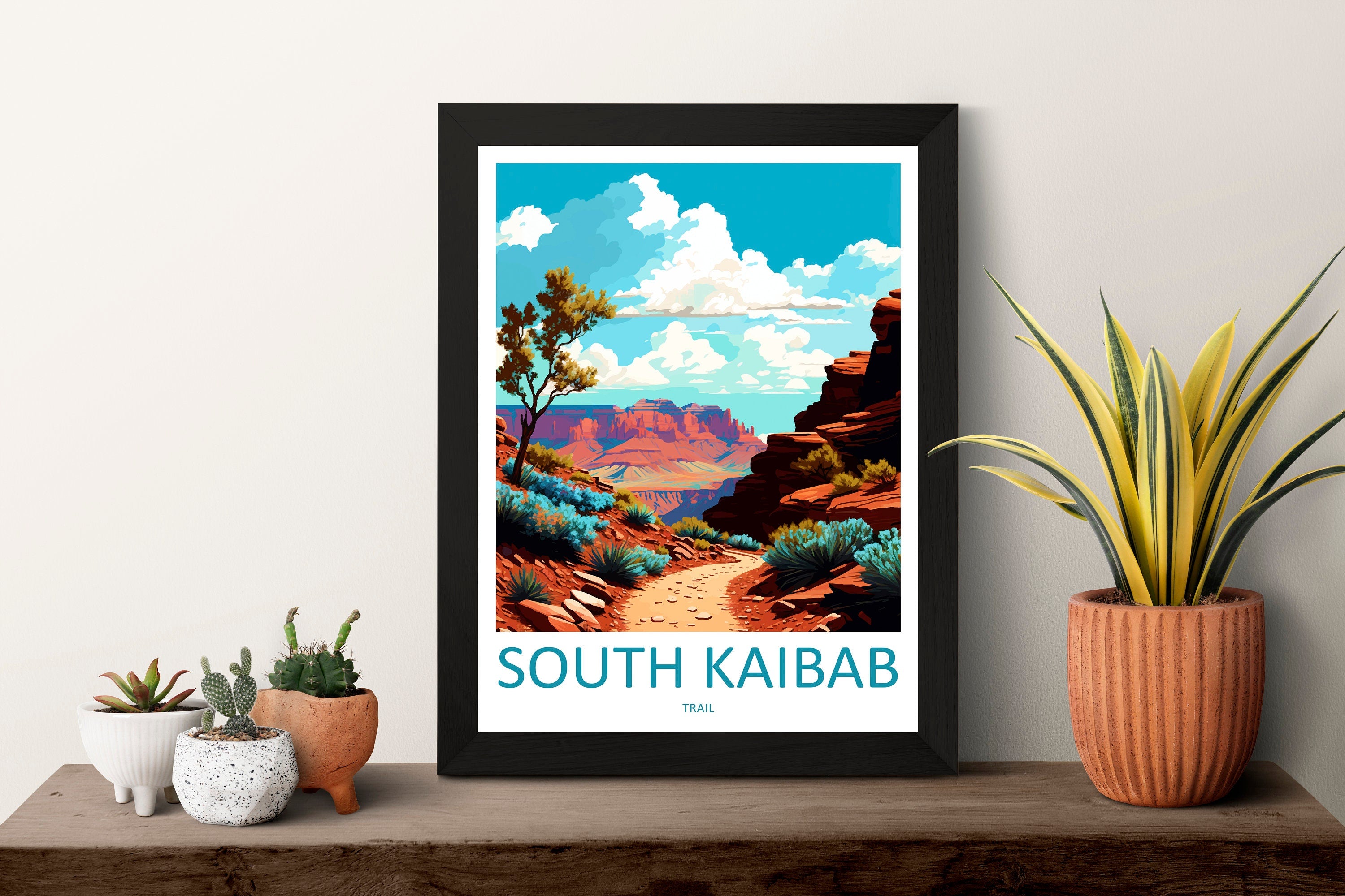 South Kaibab Trail Travel Print