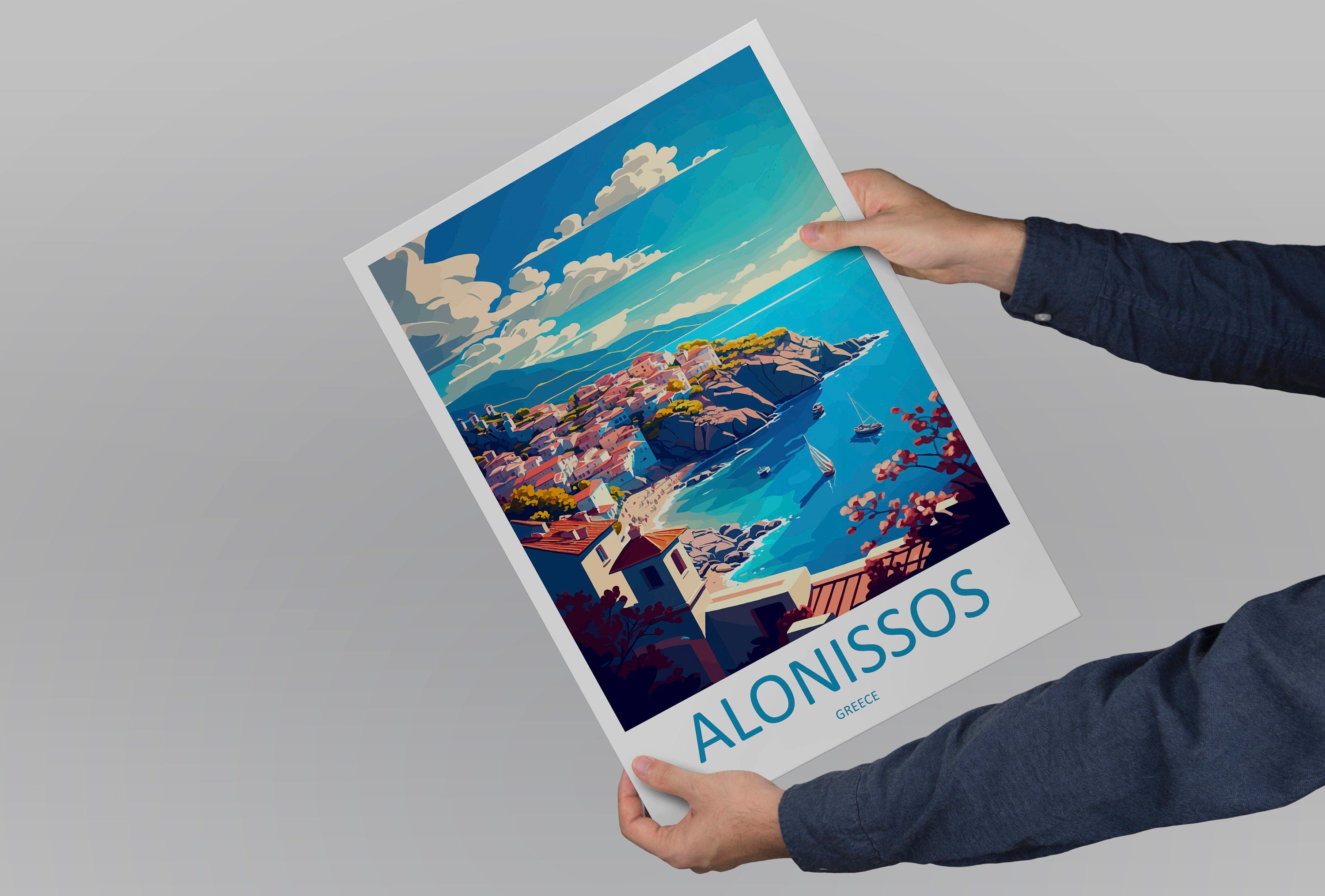 Alonnisos Travel Print