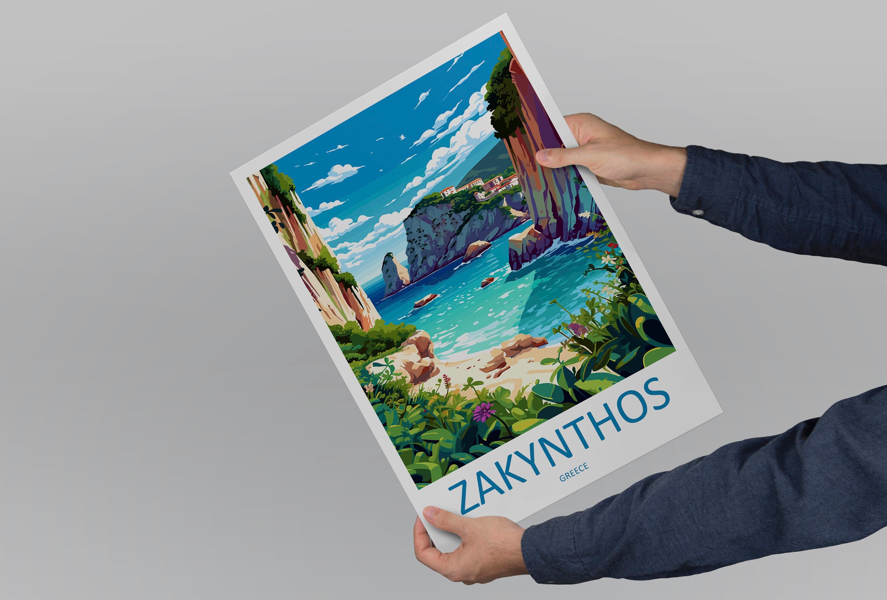 Zakynthos Travel Print