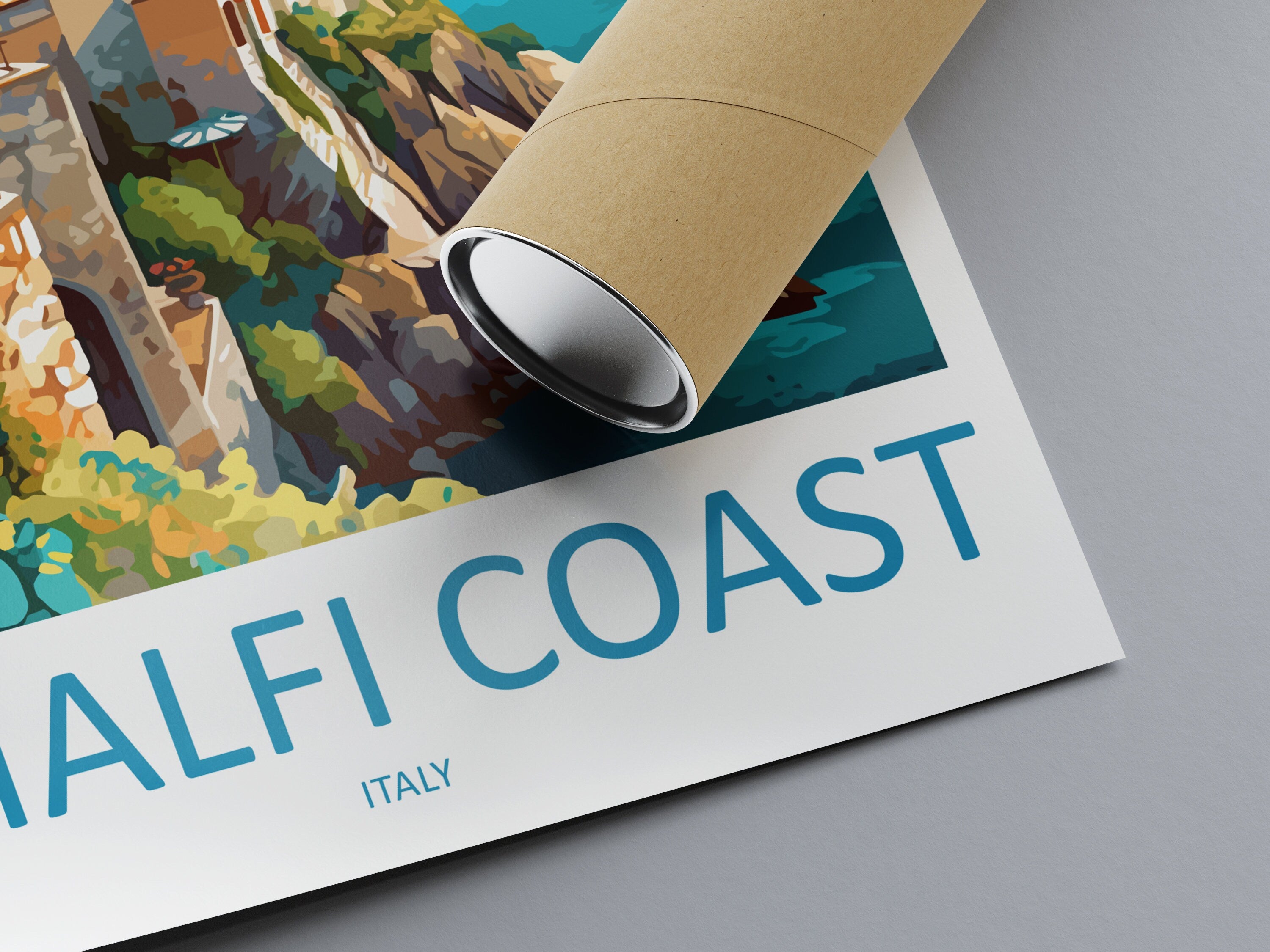 Amalfi Travel Print