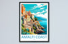 Amalfi Travel Print