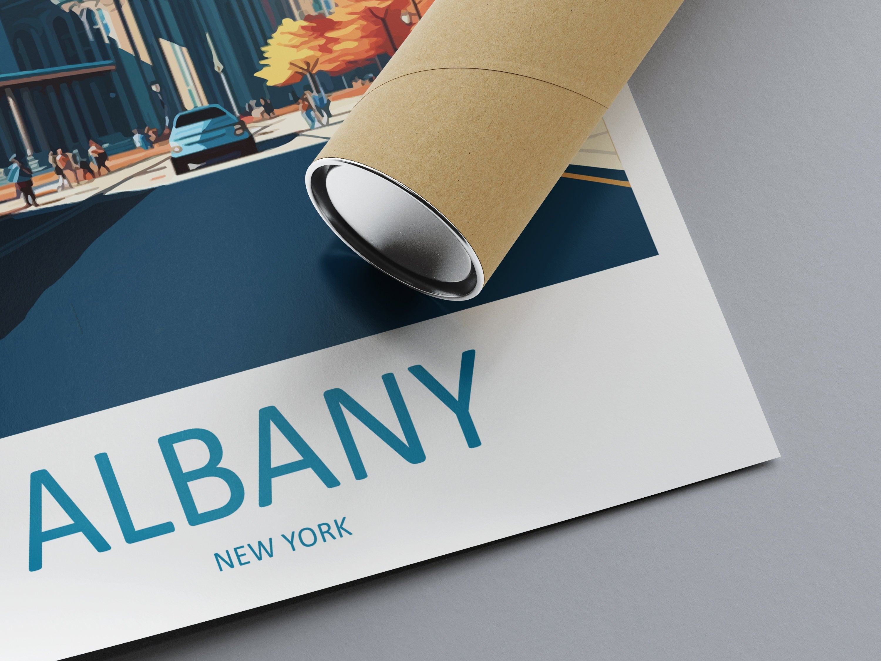 Albany Travel Print