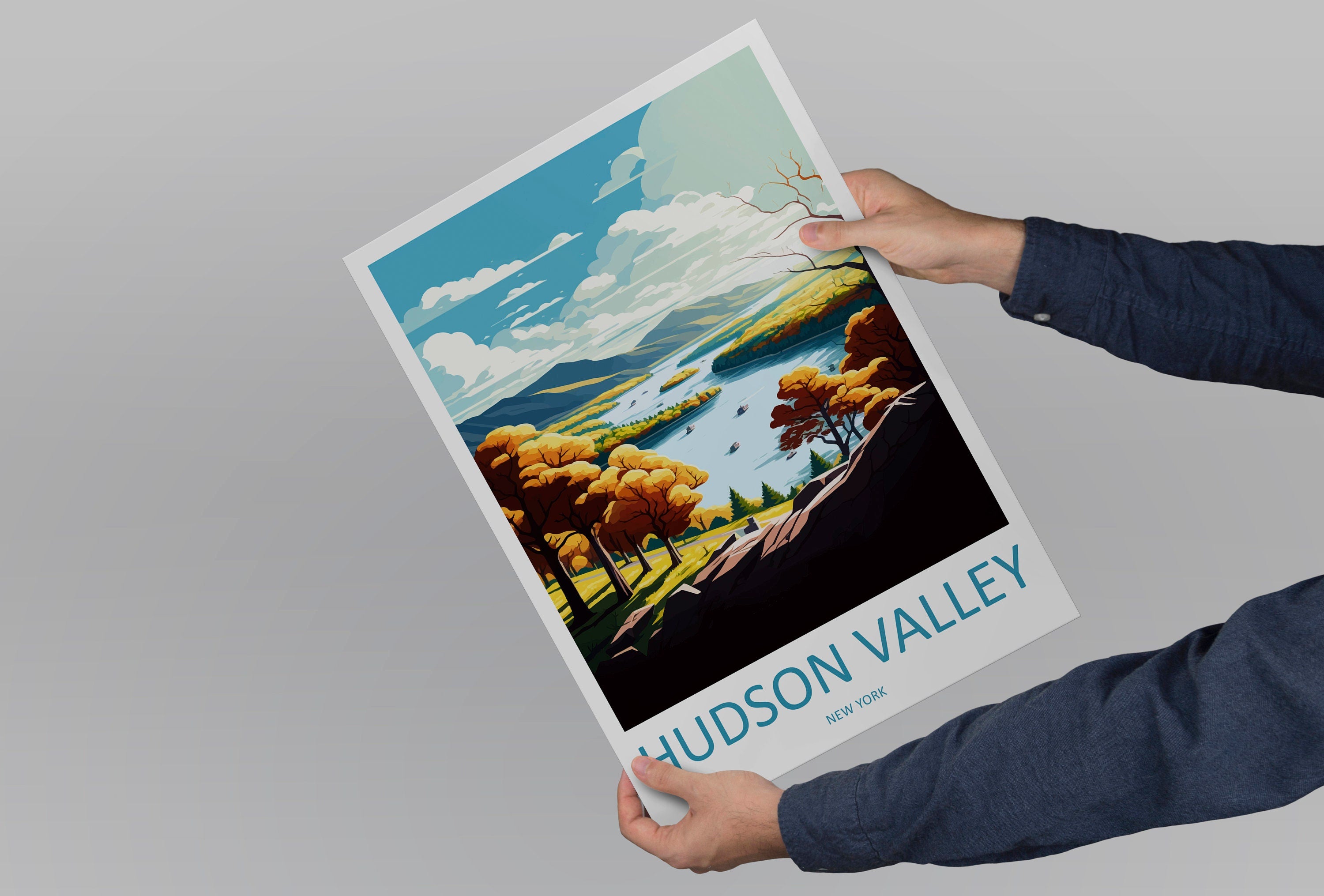 Hudson Valley Travel Print